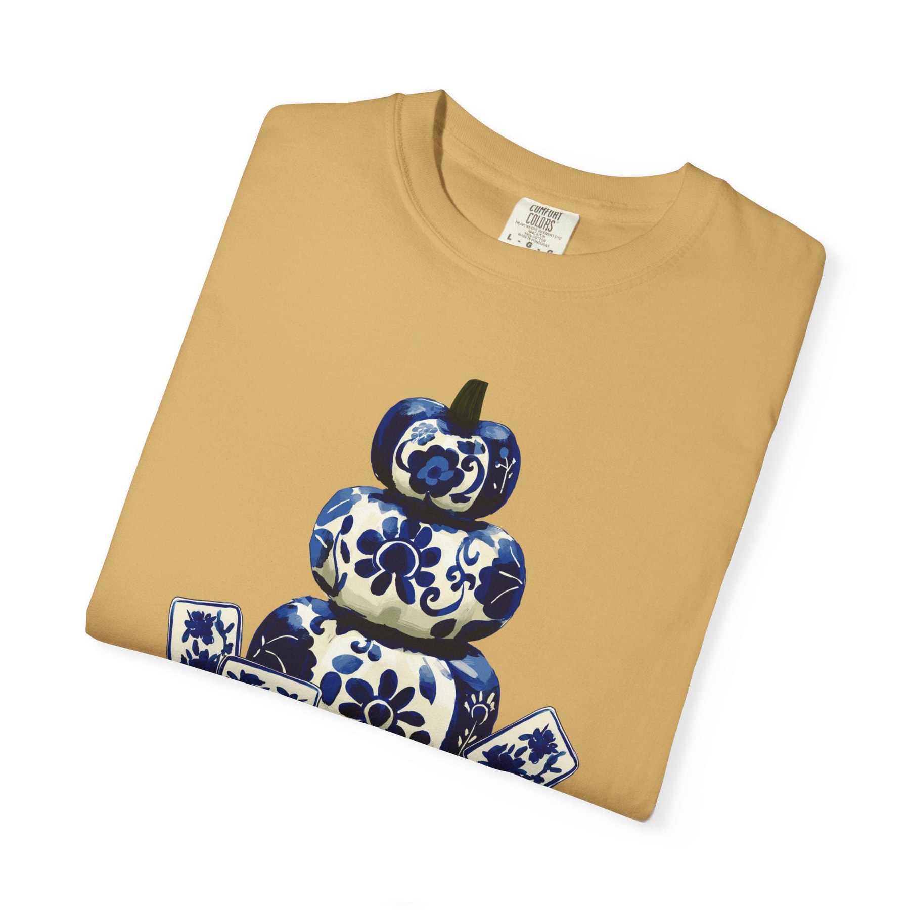 Mahjong Fall "Pumpkin Pung" Comfort Colorsโข T-Shirt, view 8