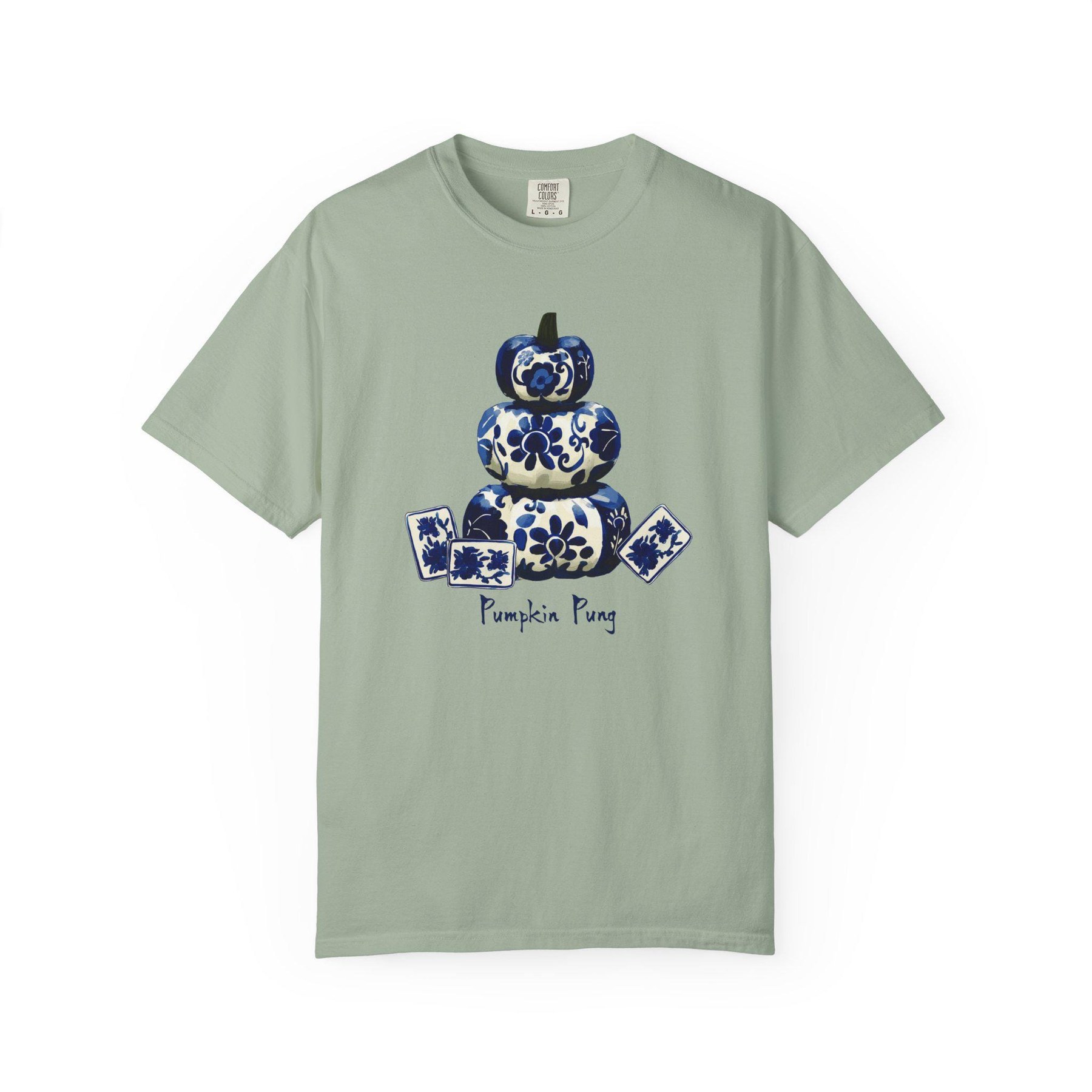 Mahjong Fall "Pumpkin Pung" Comfort Colorsโข T-Shirt, view 9