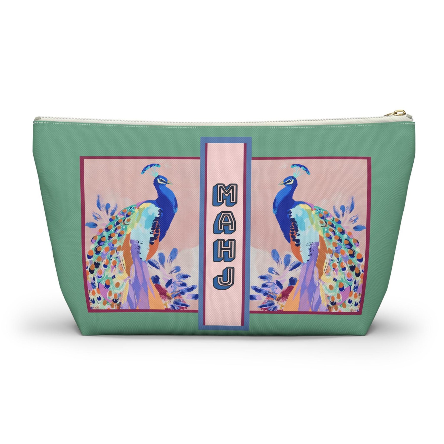 Mahjong Peacocks Tile Bag, view 2