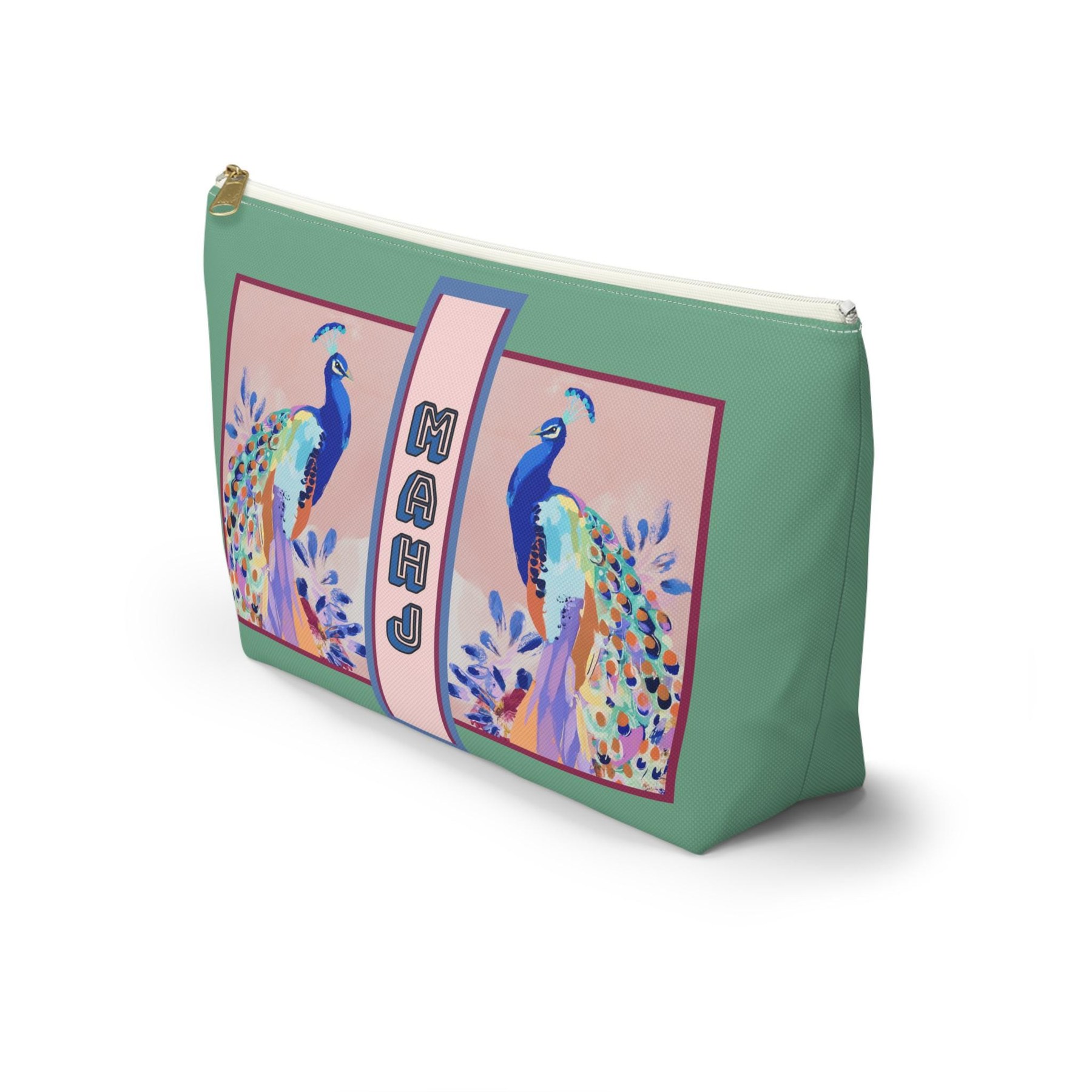 Mahjong Peacocks Tile Bag, view 4