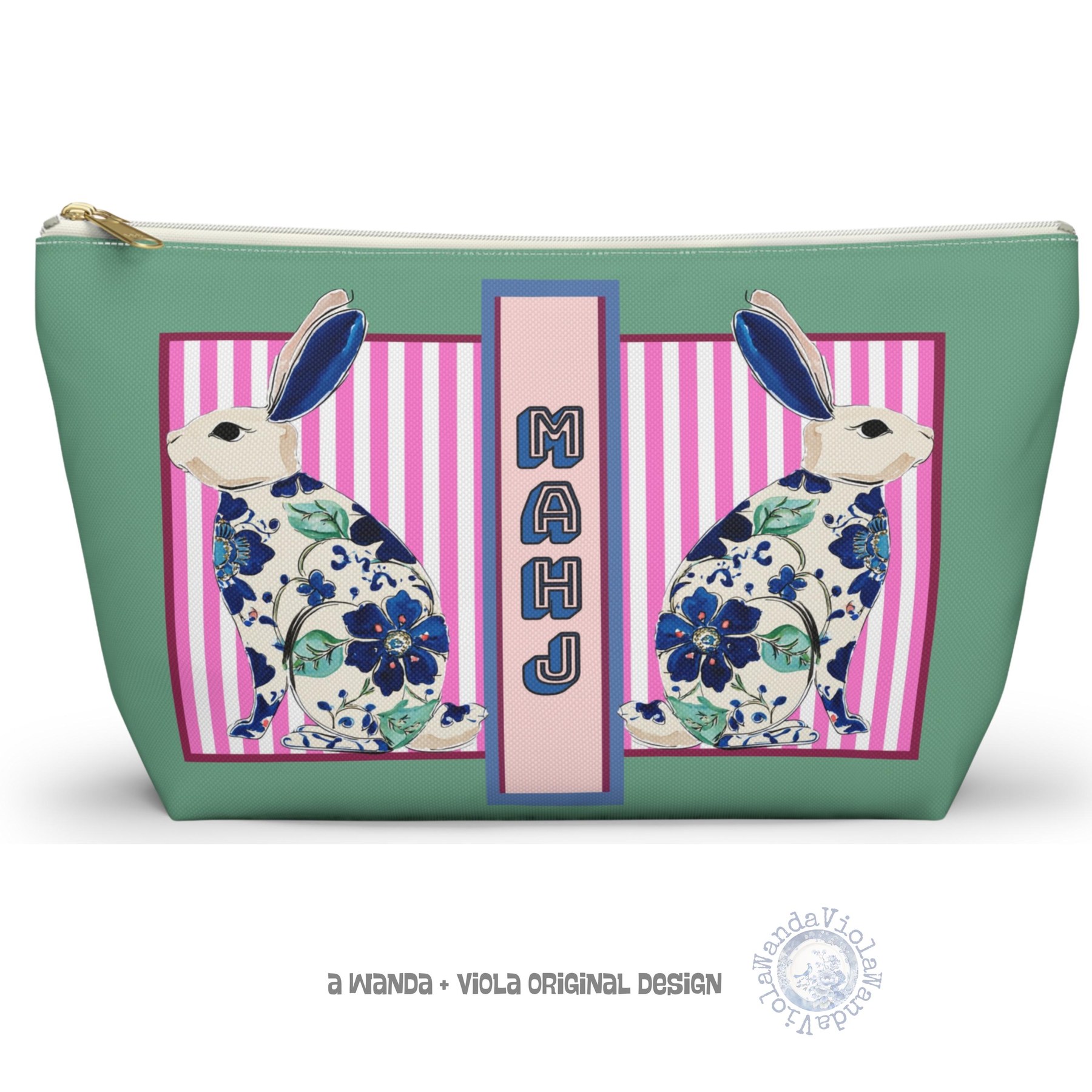 Mahjong Rabbit Tile Bag