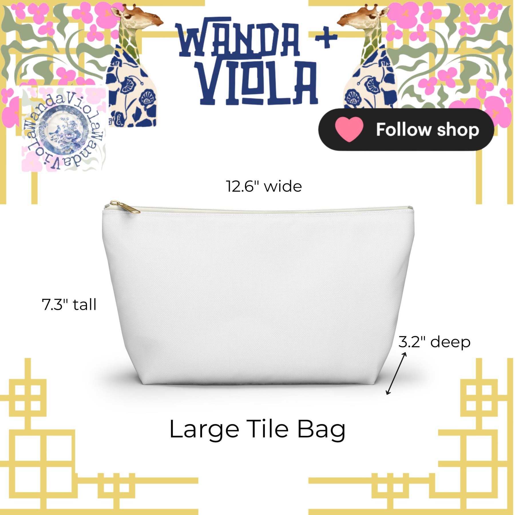 Mahjong Rabbit Tile Bag, view 8