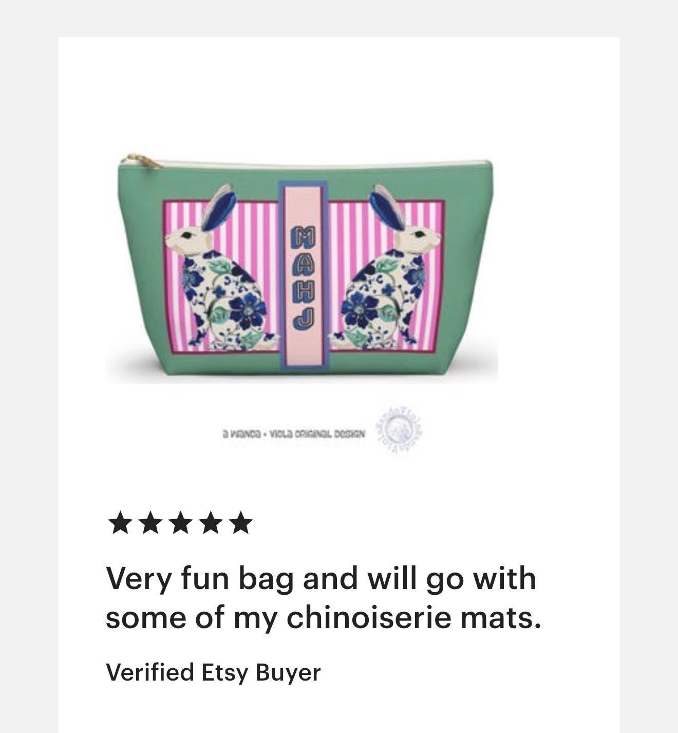 Mahjong Rabbit Tile Bag, view 14