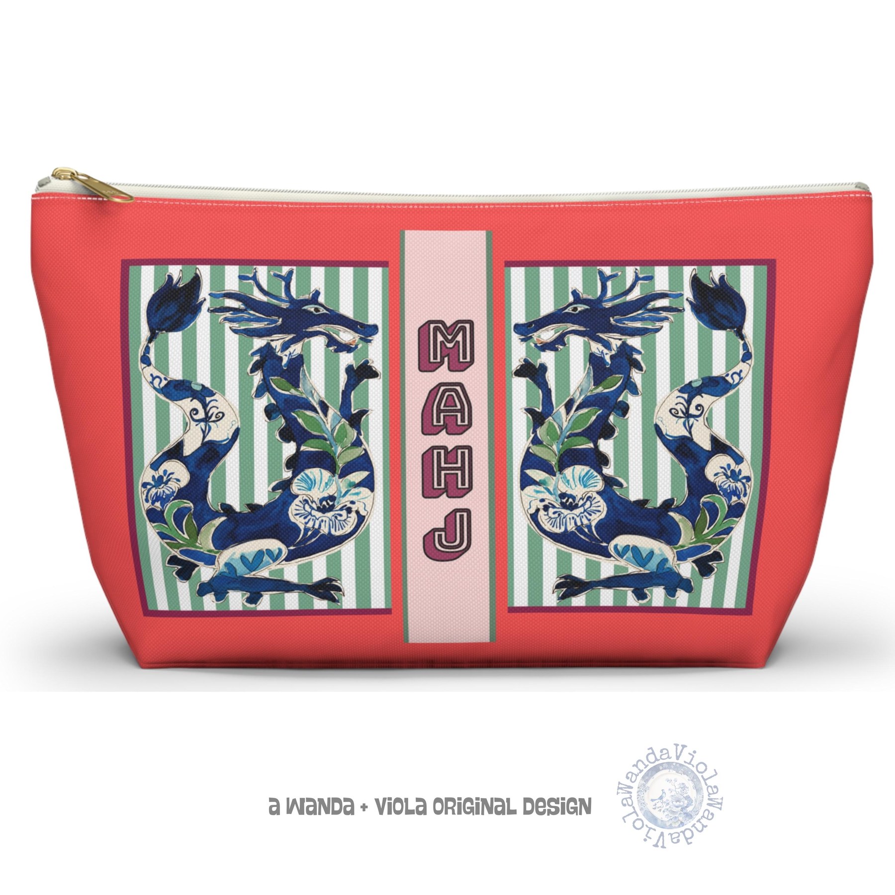 Mahjong Dragon Tile Bag