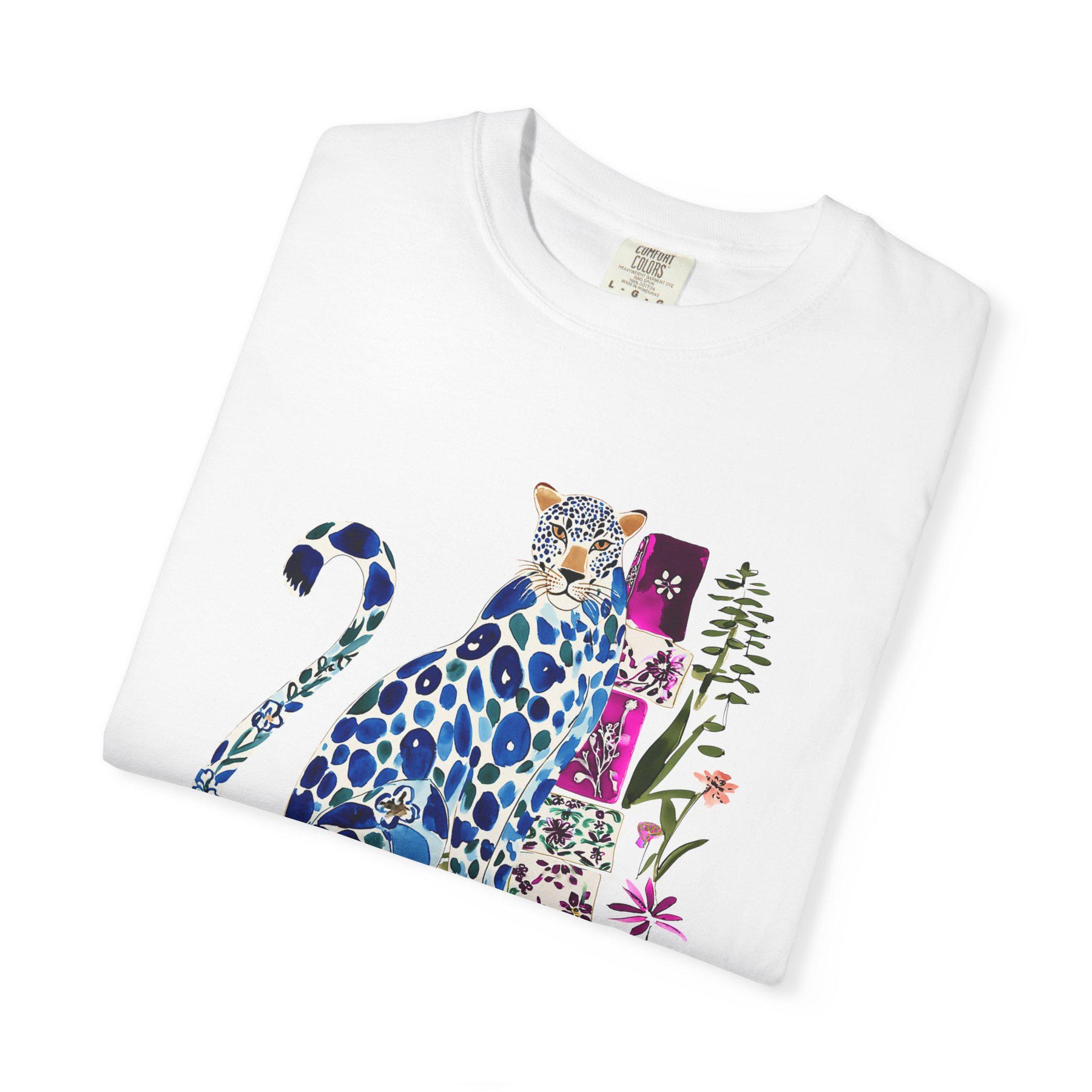 Mahjong Cheetah Comfort Colors™ Short Sleeve T-Shirt, view 5