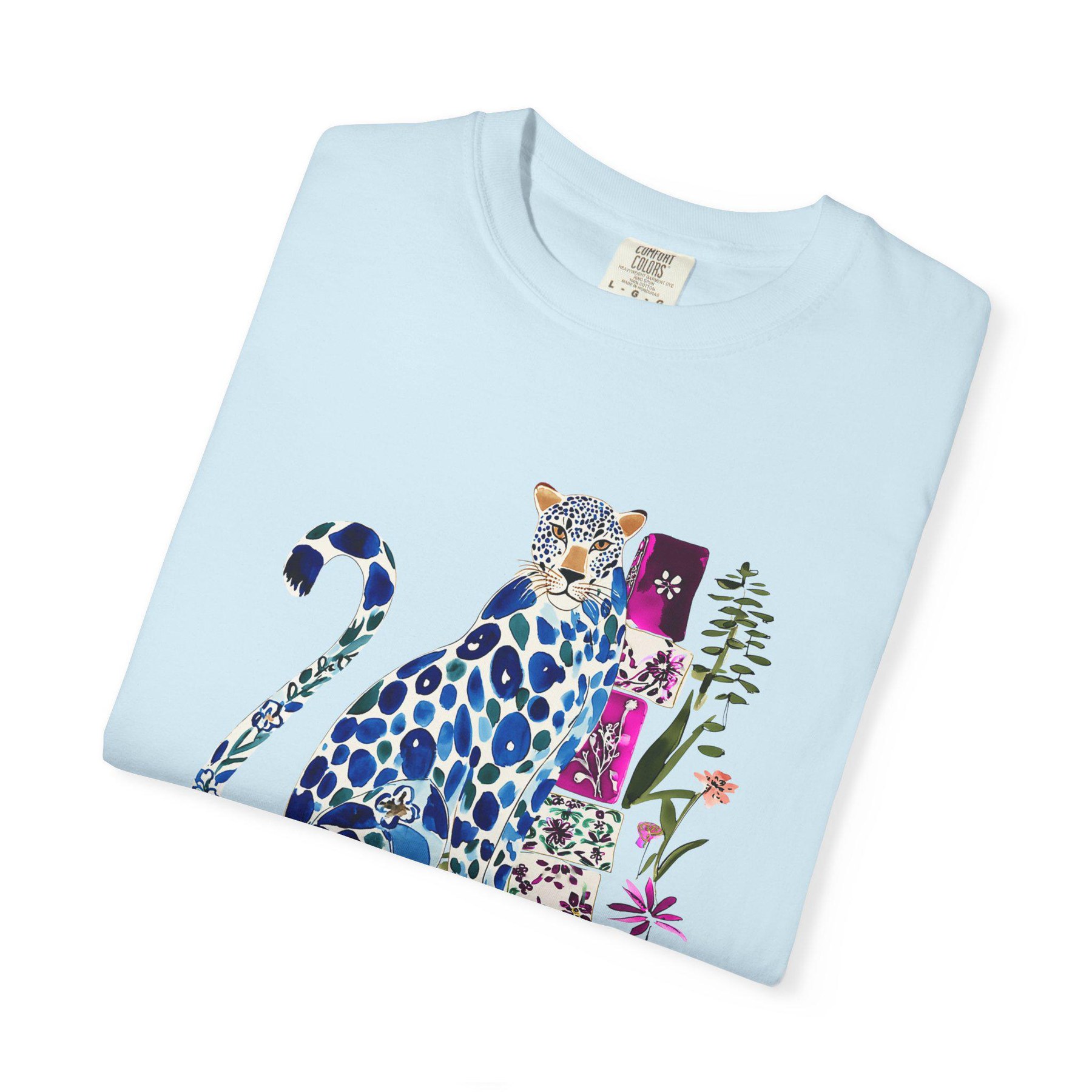 Mahjong Cheetah Comfort Colors™ Short Sleeve T-Shirt, view 6