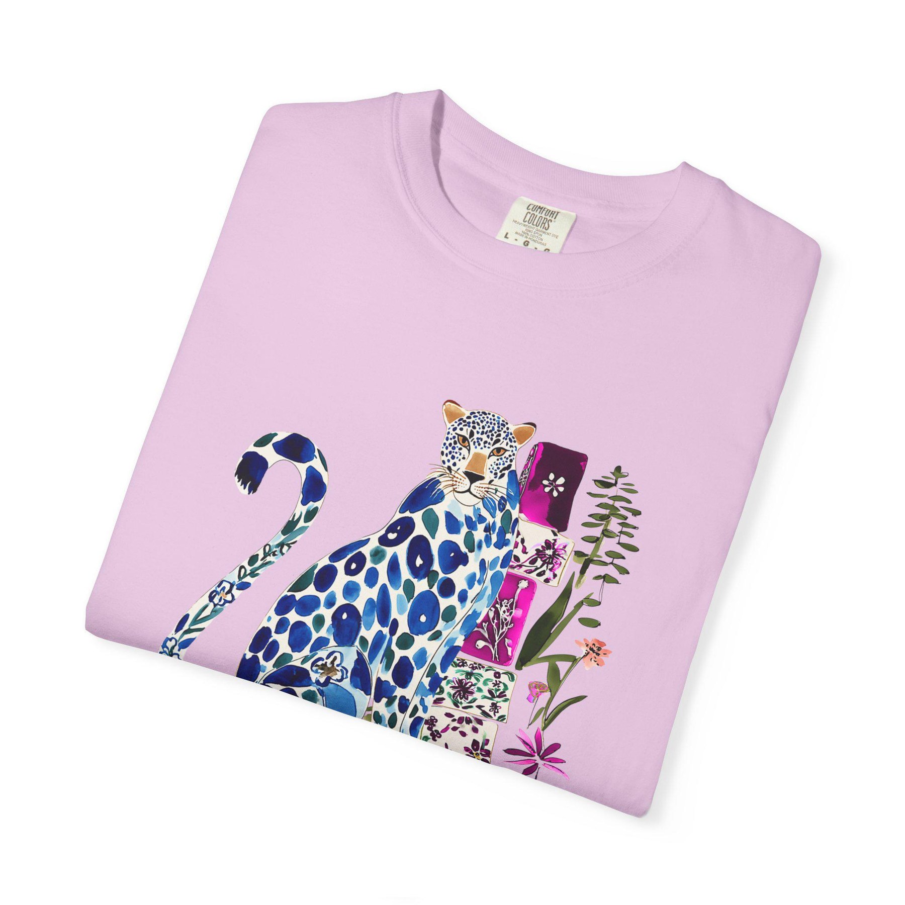 Mahjong Cheetah Comfort Colors™ Short Sleeve T-Shirt, view 7