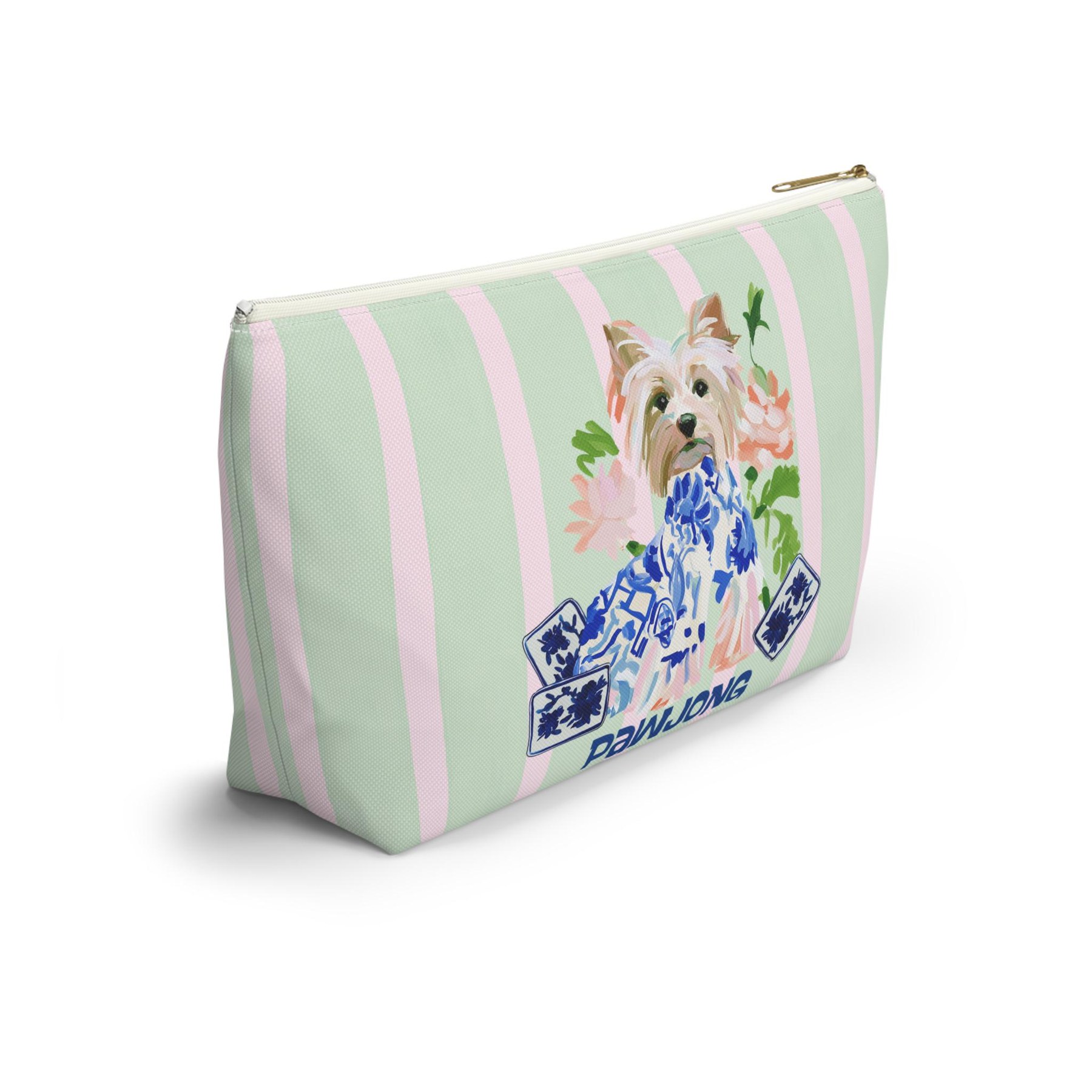 Mahjong Yorkshire Terrier "Pawjong" Tile Bag, view 5