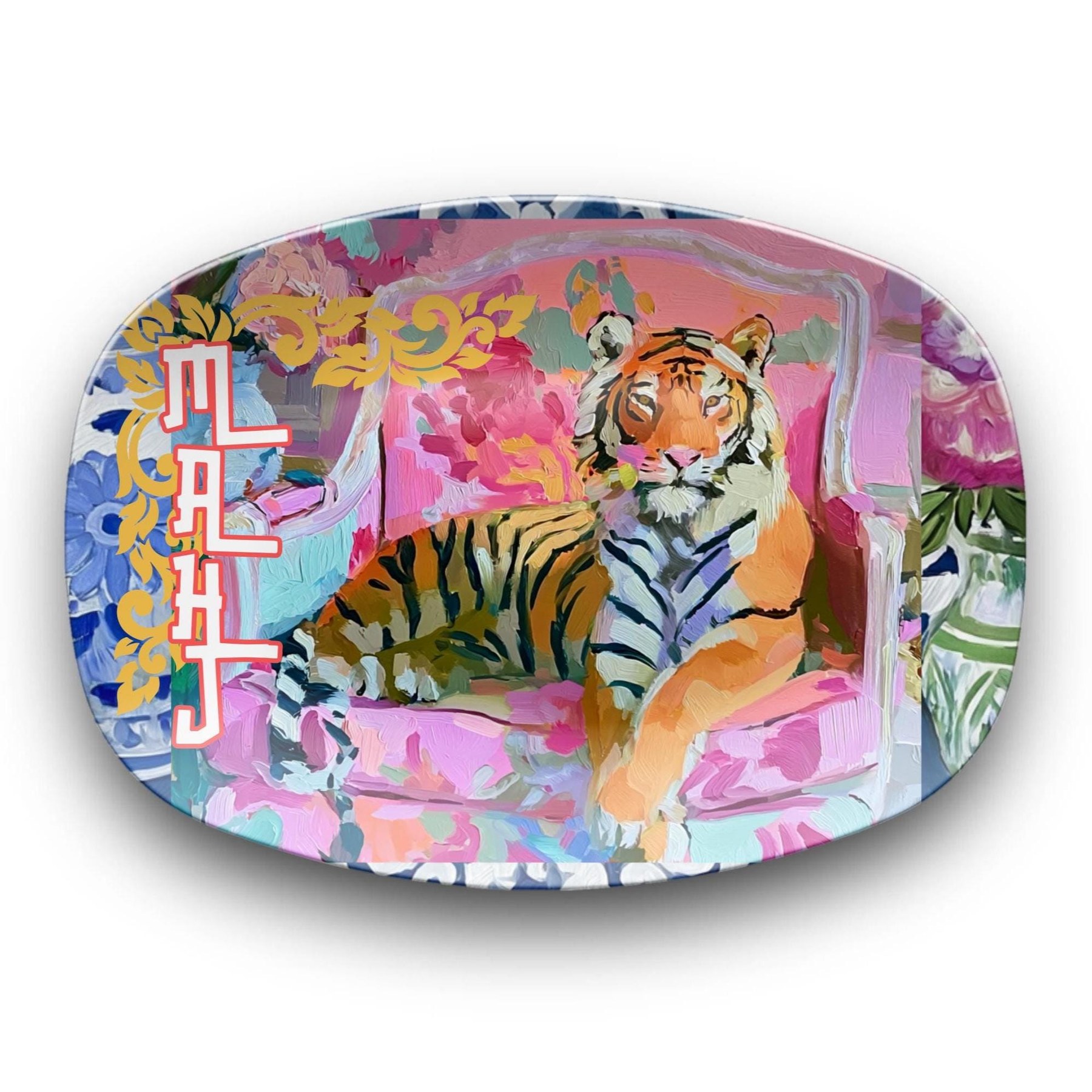 Mahjong Tiger Platter