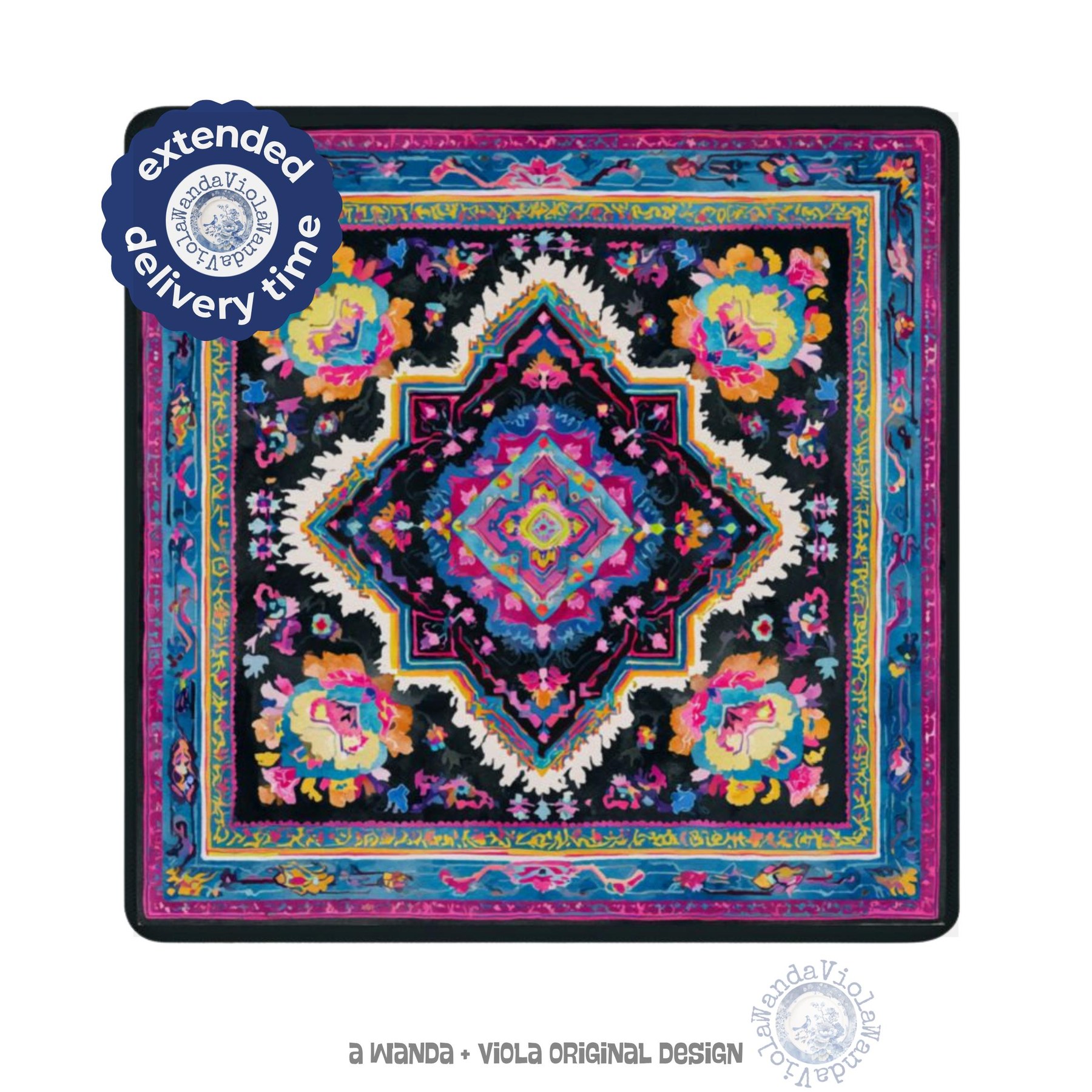 Mahjong Jewel Tone Rug Game Mat