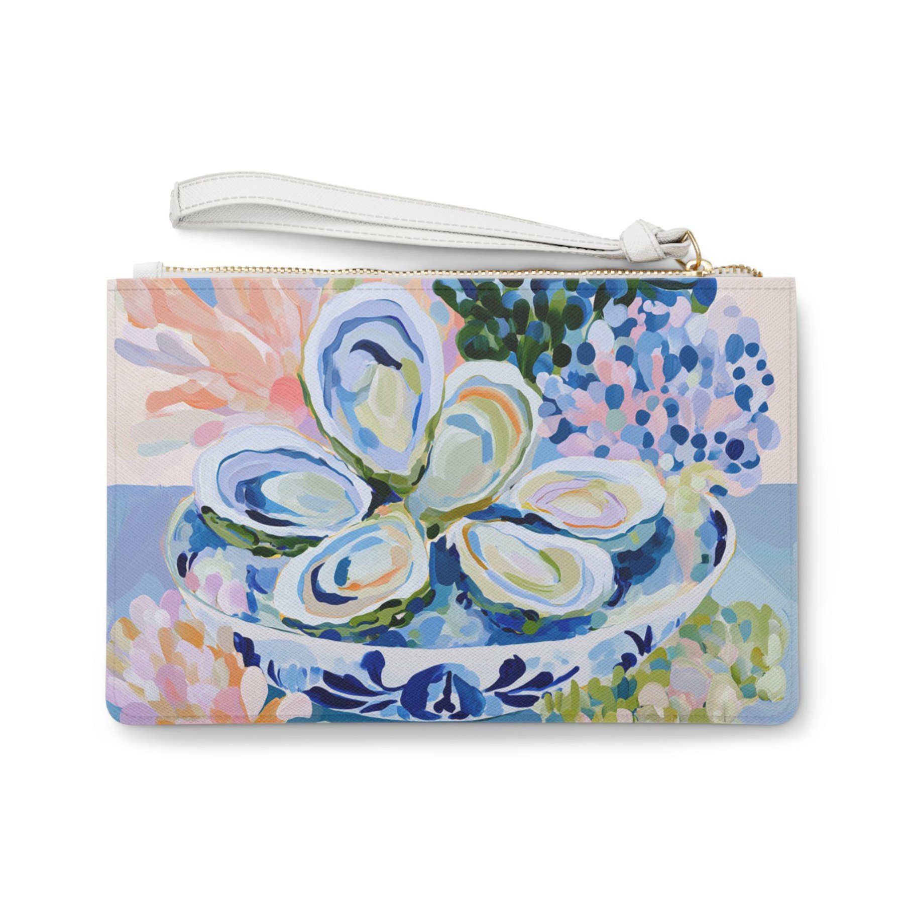 Mahjong Oysters Card Clutch, view 3
