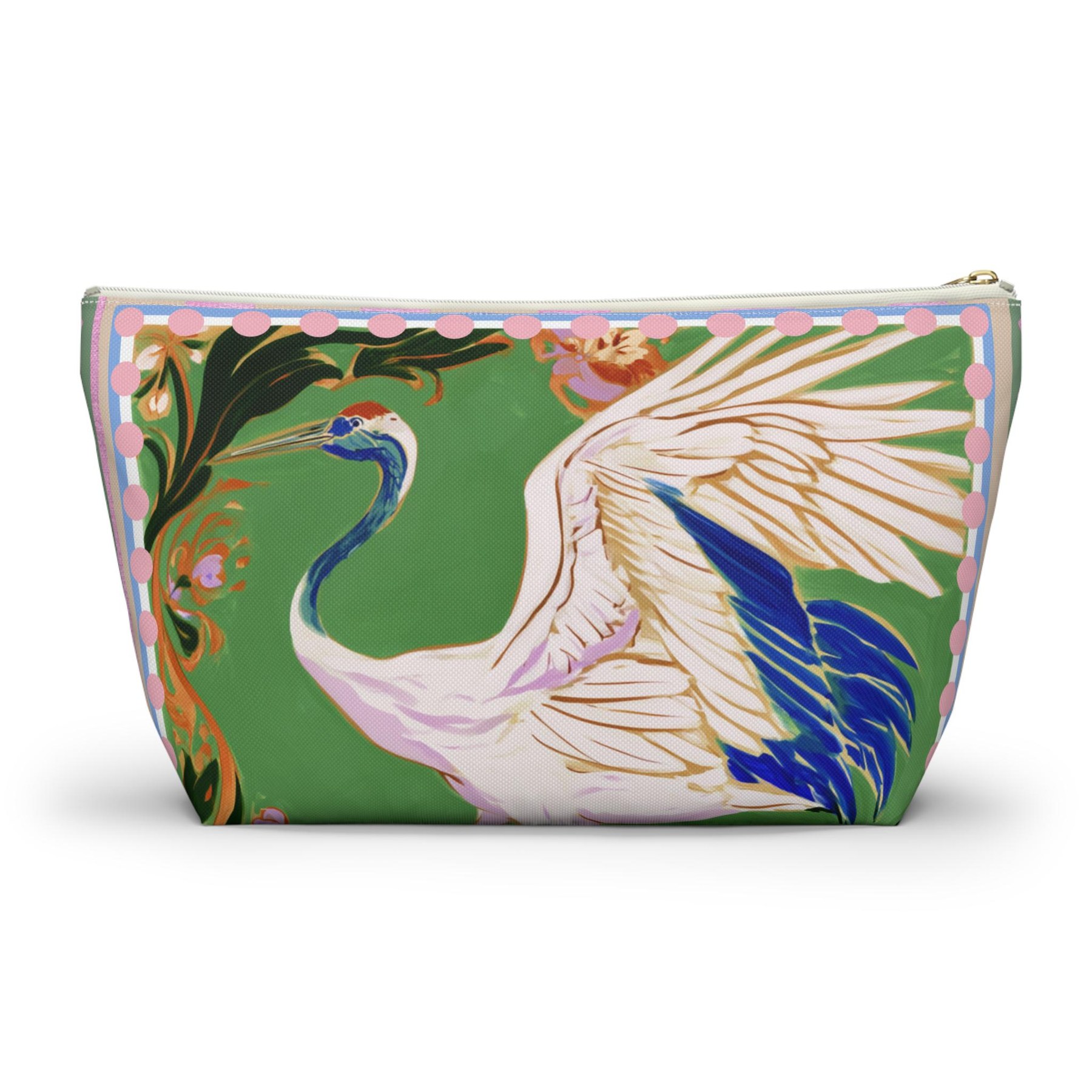 Mahjong Red-Crowned Crane Tile Bag, view 3