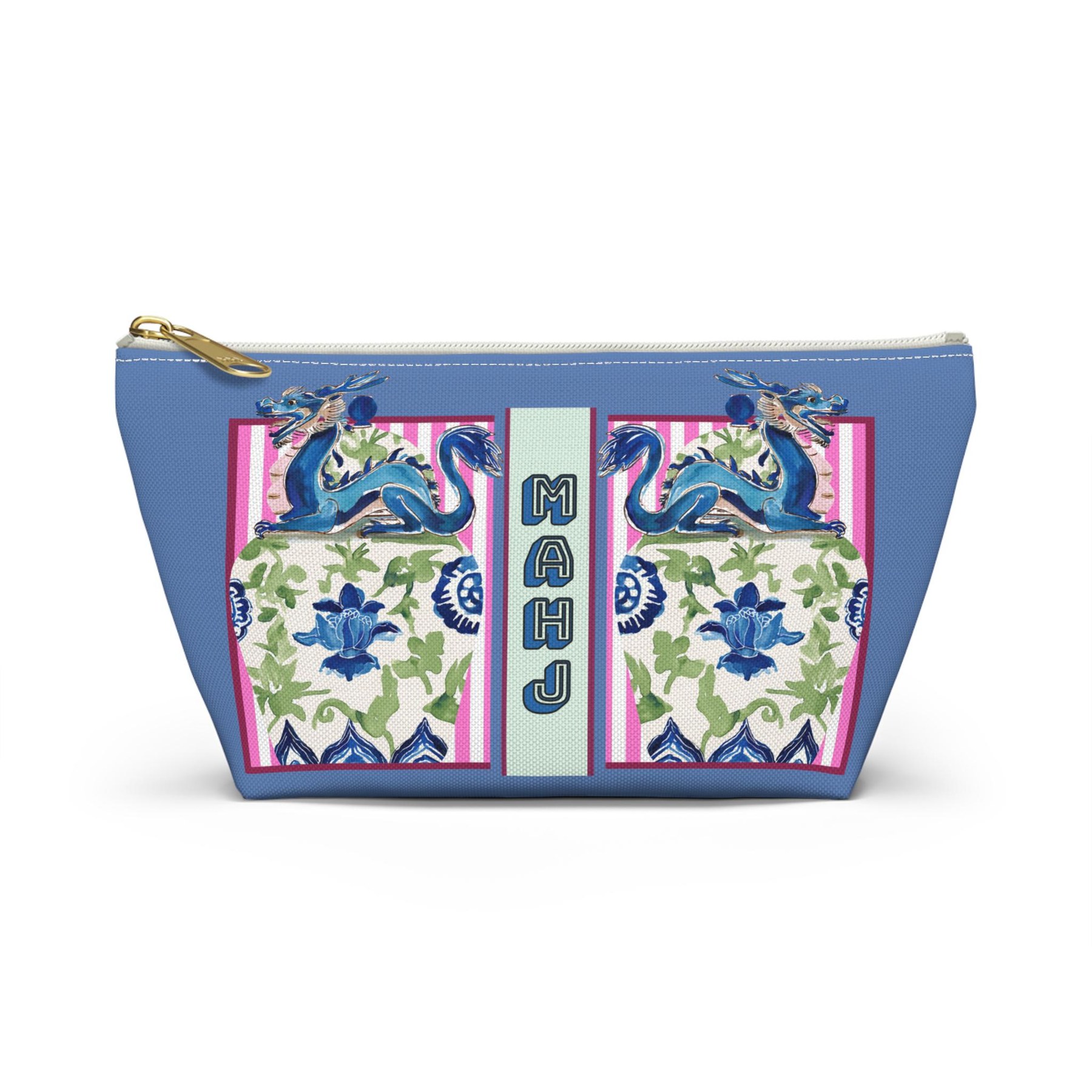 Mahjong Chinoiserie Ginger Jar Dragon Tile Bag, view 12
