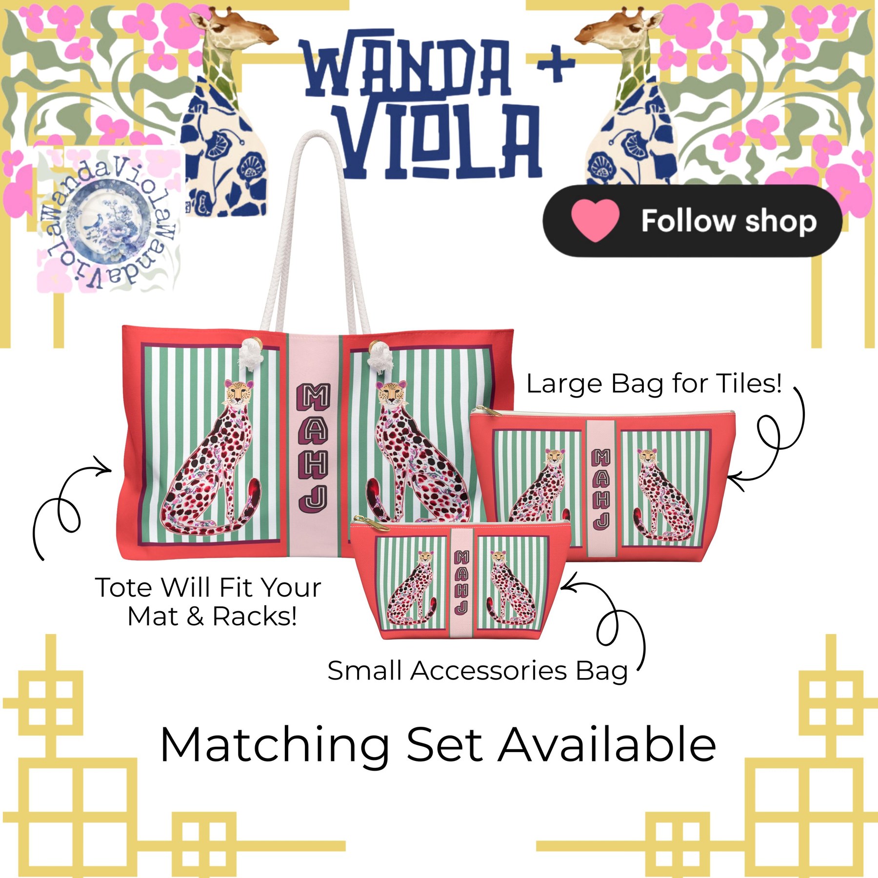 Mahjong Tile Bag, view 13