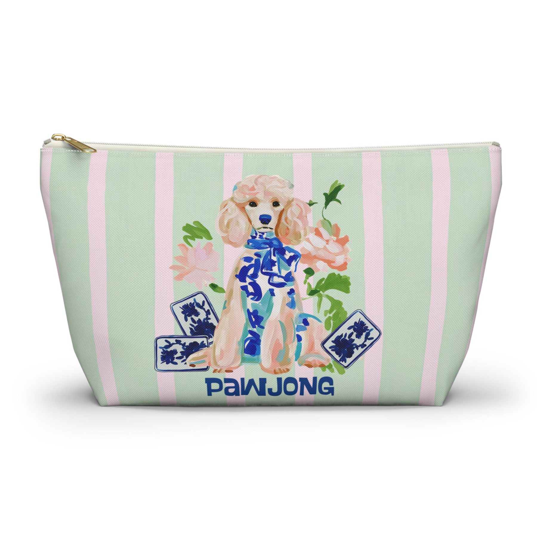 Mahjong Poodle "Pawjong" Tile Bag