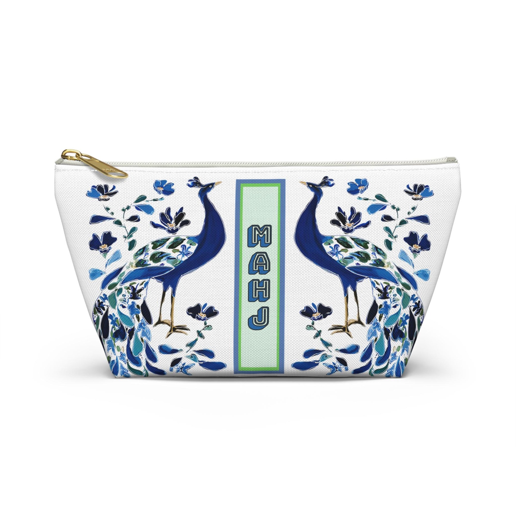 Mahjong Chinoiserie Bird Bam Peacock Tile Bag, view 13