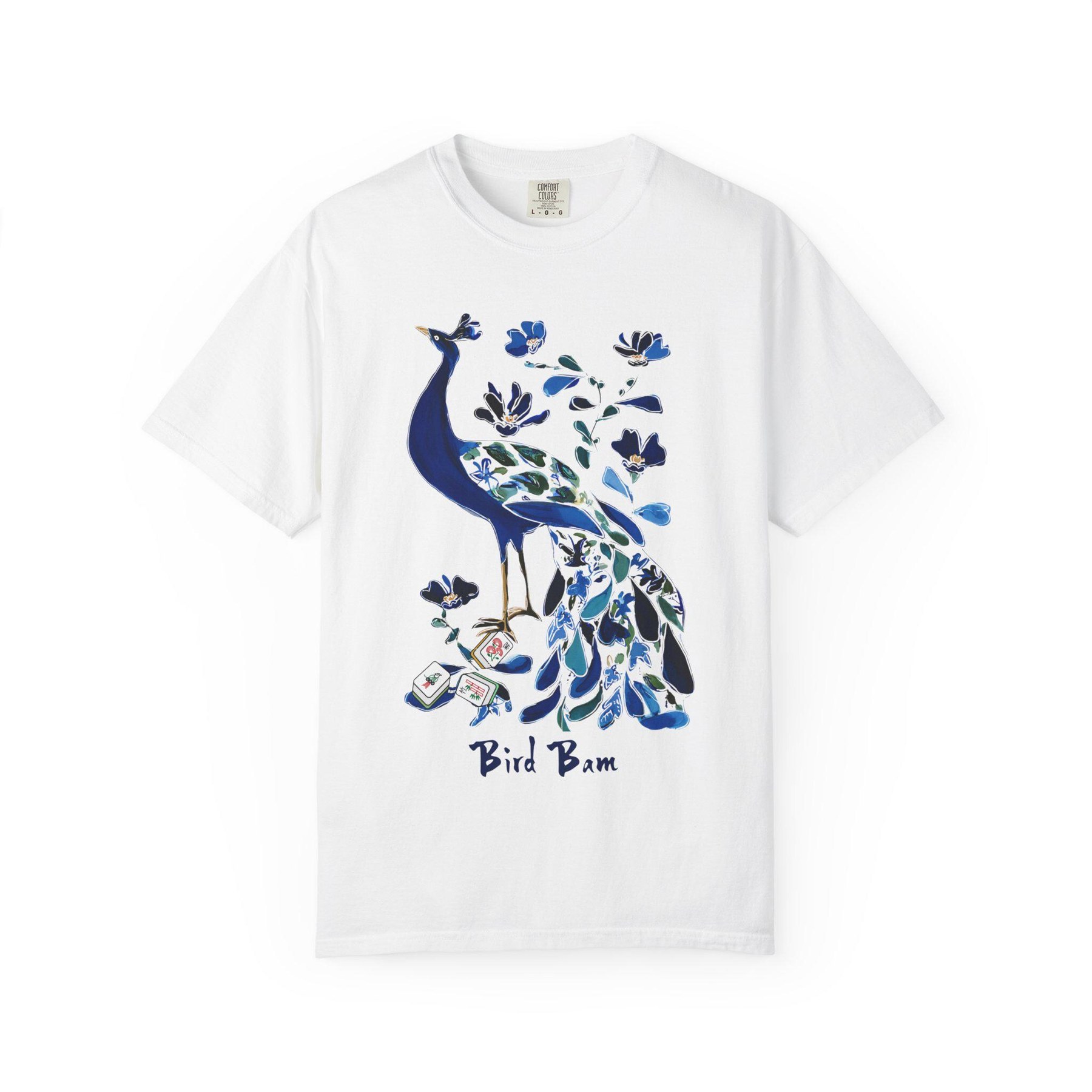 Mahjong Bird Bam Comfort Colorsโข T-Shirt, view 2