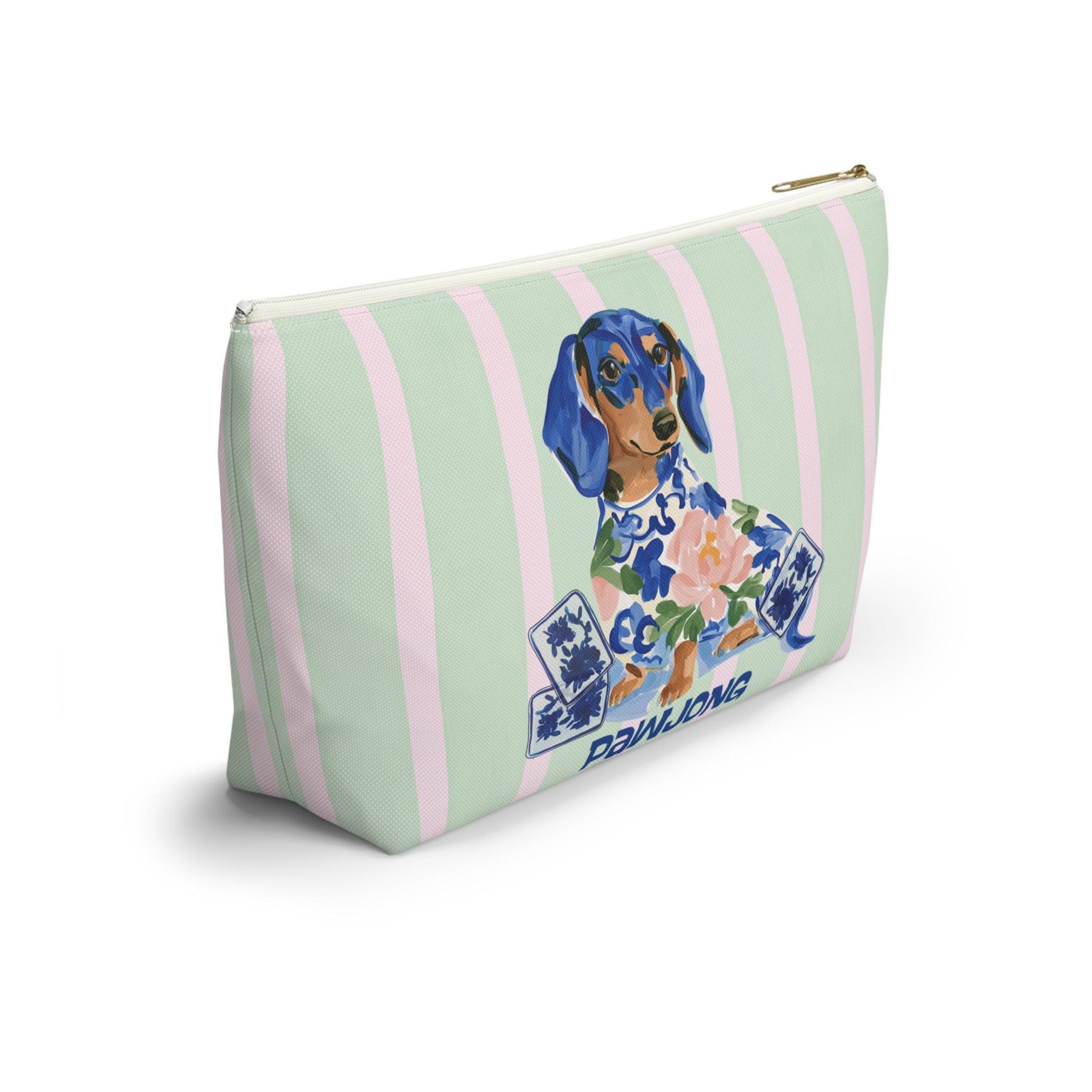 Mahjong Dachshund "Pawjong" Tile Bag, view 4