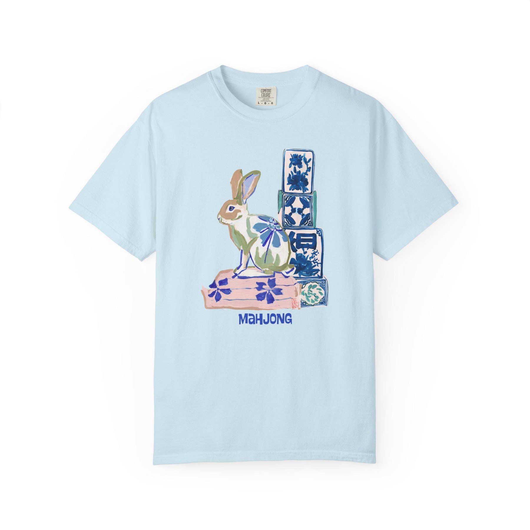 Mahjong Painted Rabbit Comfort Colorsโข T-Shirt, view 5