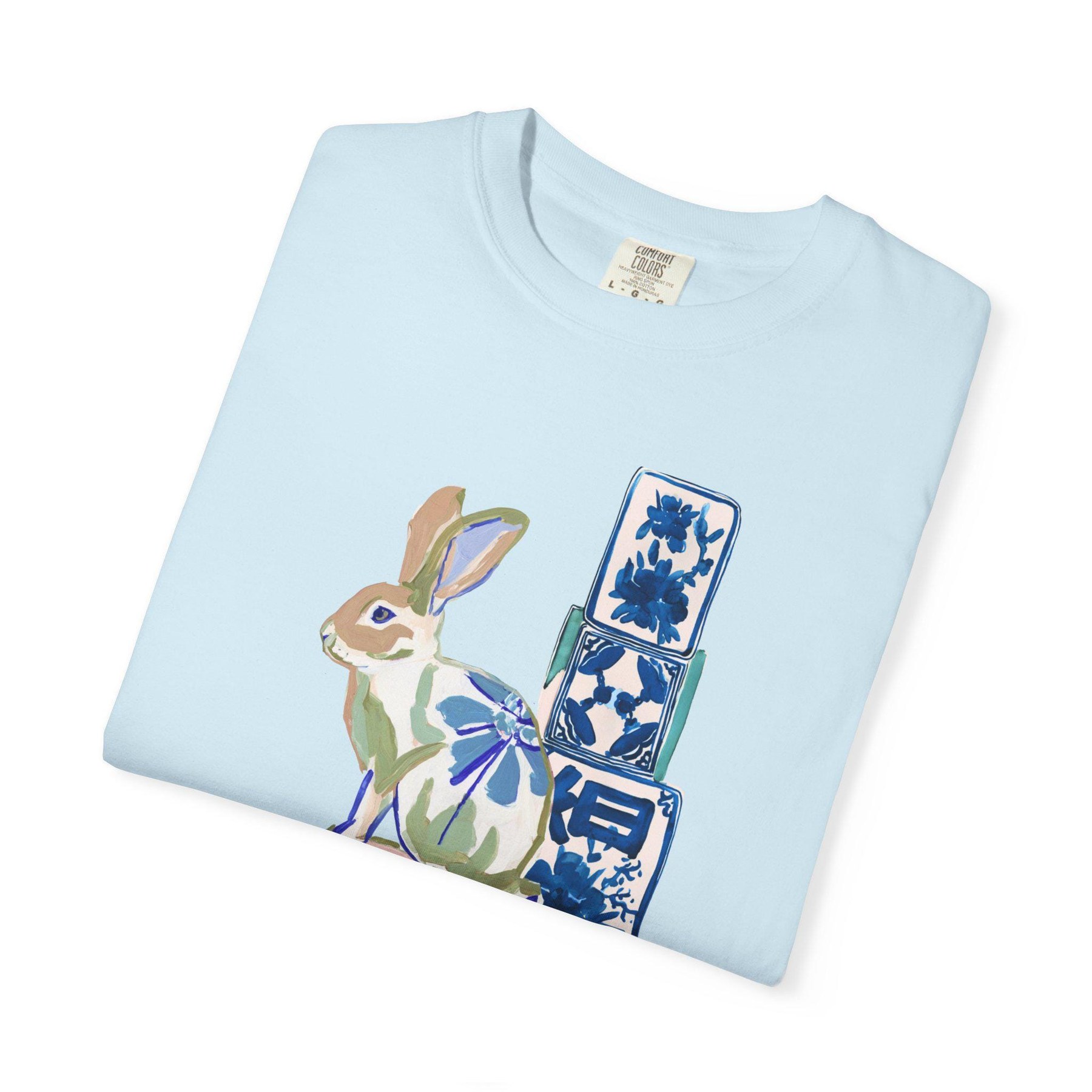 Mahjong Painted Rabbit Comfort Colorsโข T-Shirt, view 6