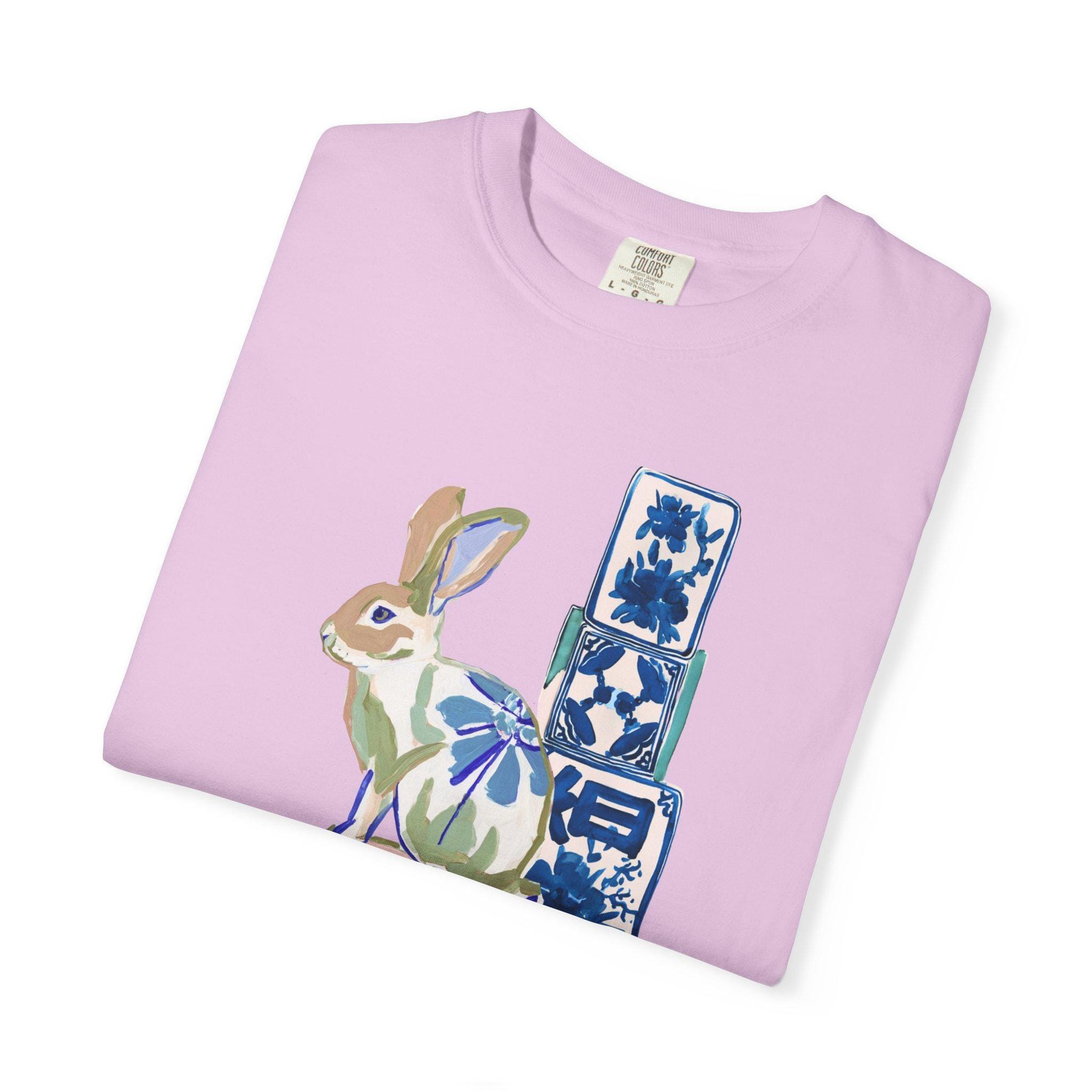 Mahjong Painted Rabbit Comfort Colorsโข T-Shirt, view 8