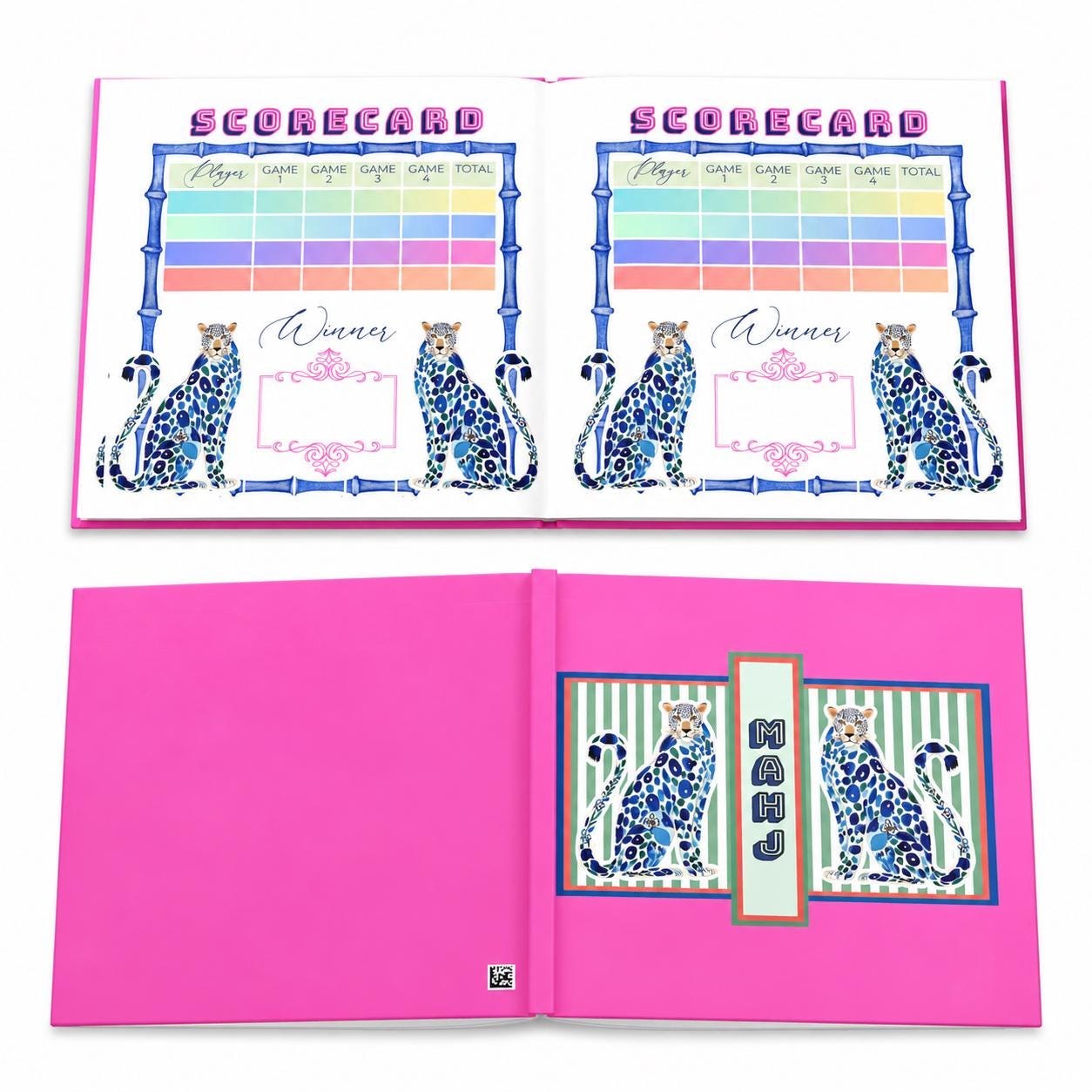 Mahjong Hardcover Score Book