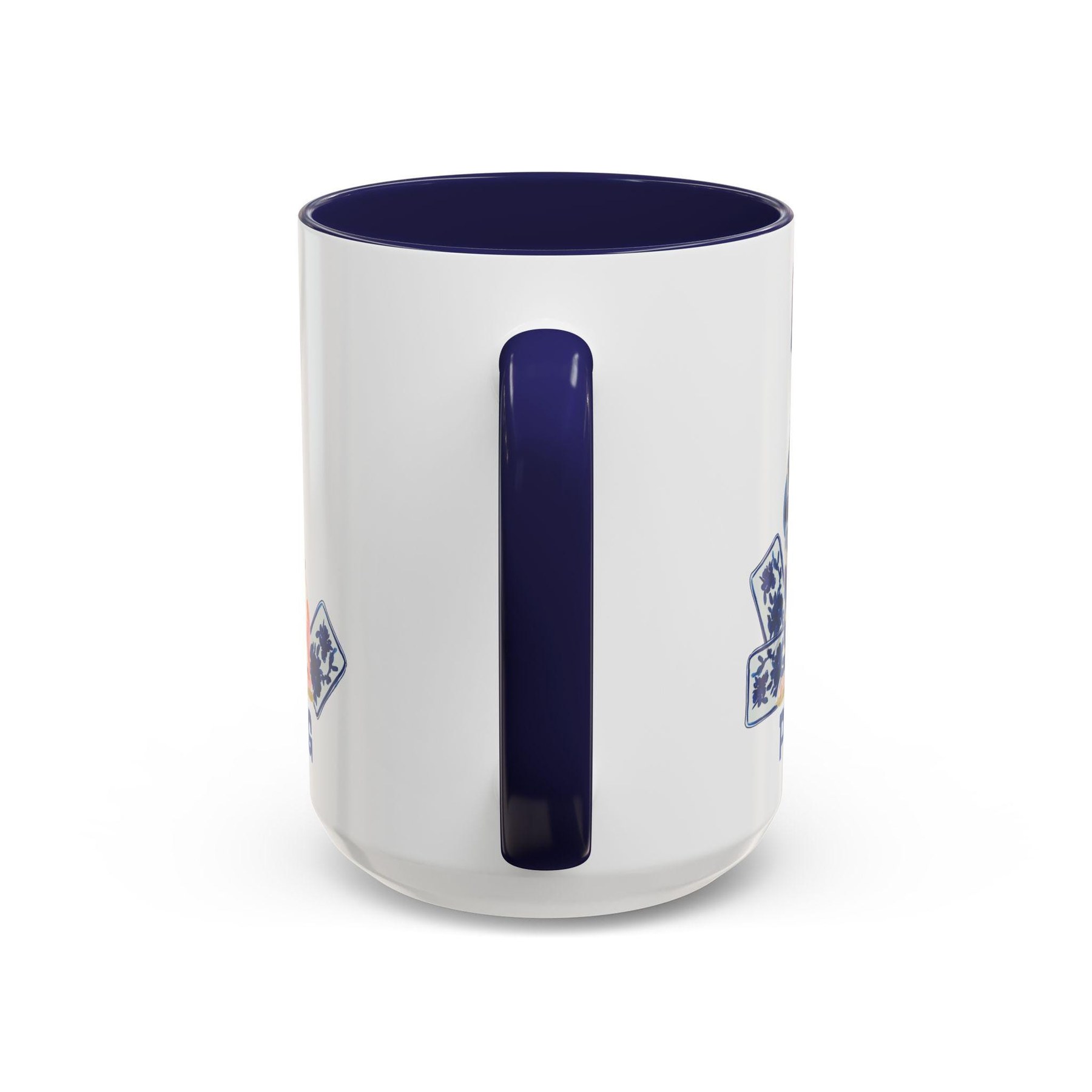 Mahjong French Bulldog "Pawjong" 15 oz. Mug, view 4