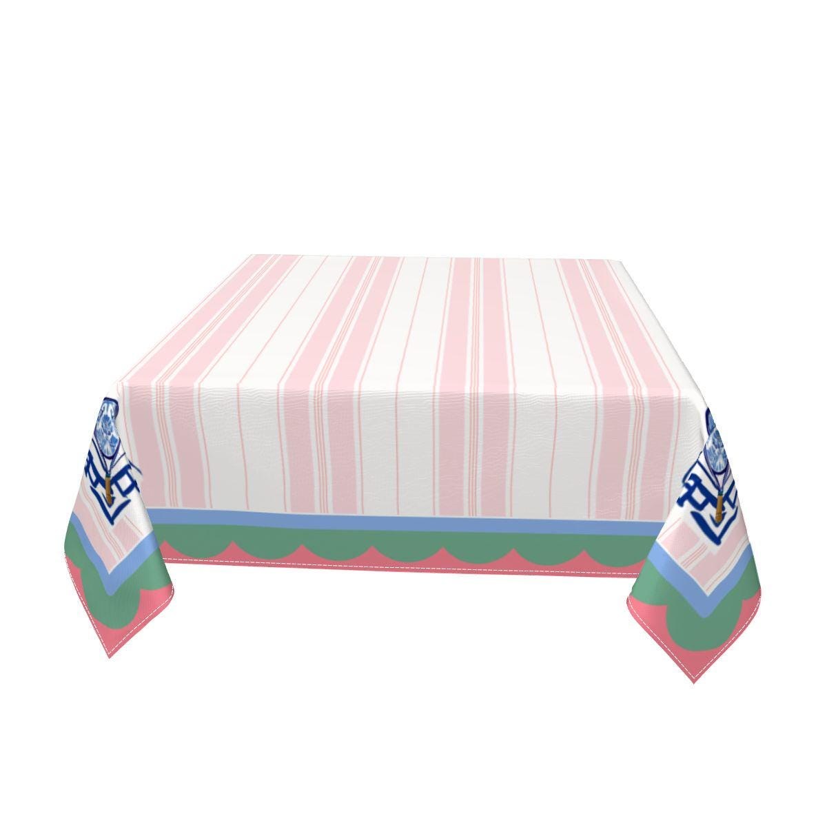 Mahjong Tennis Game Tablecloth, view 2