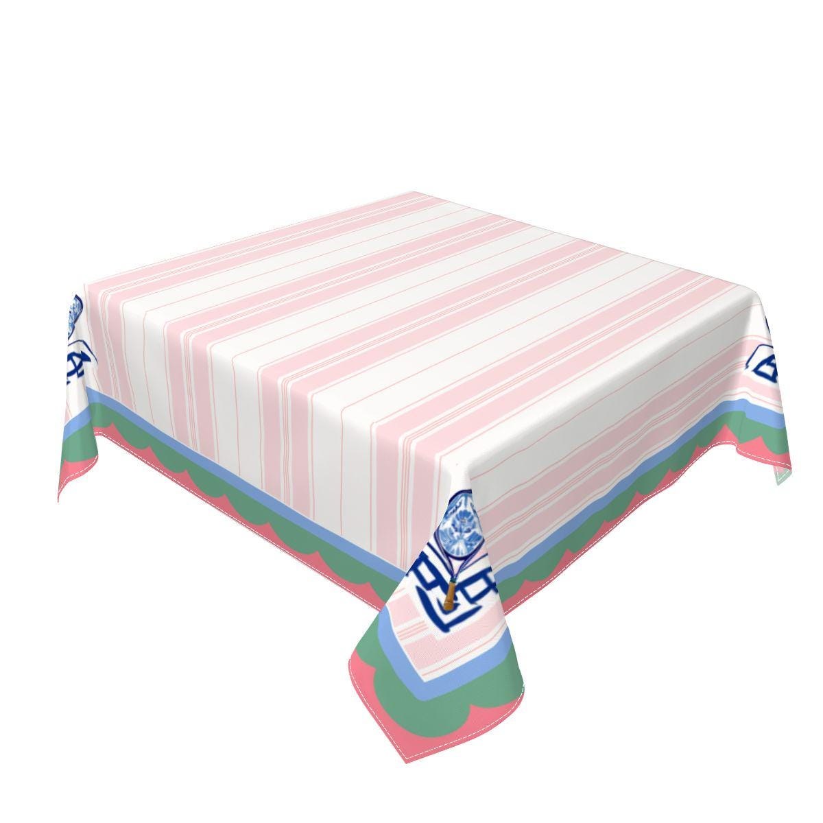 Mahjong Tennis Game Tablecloth, view 3