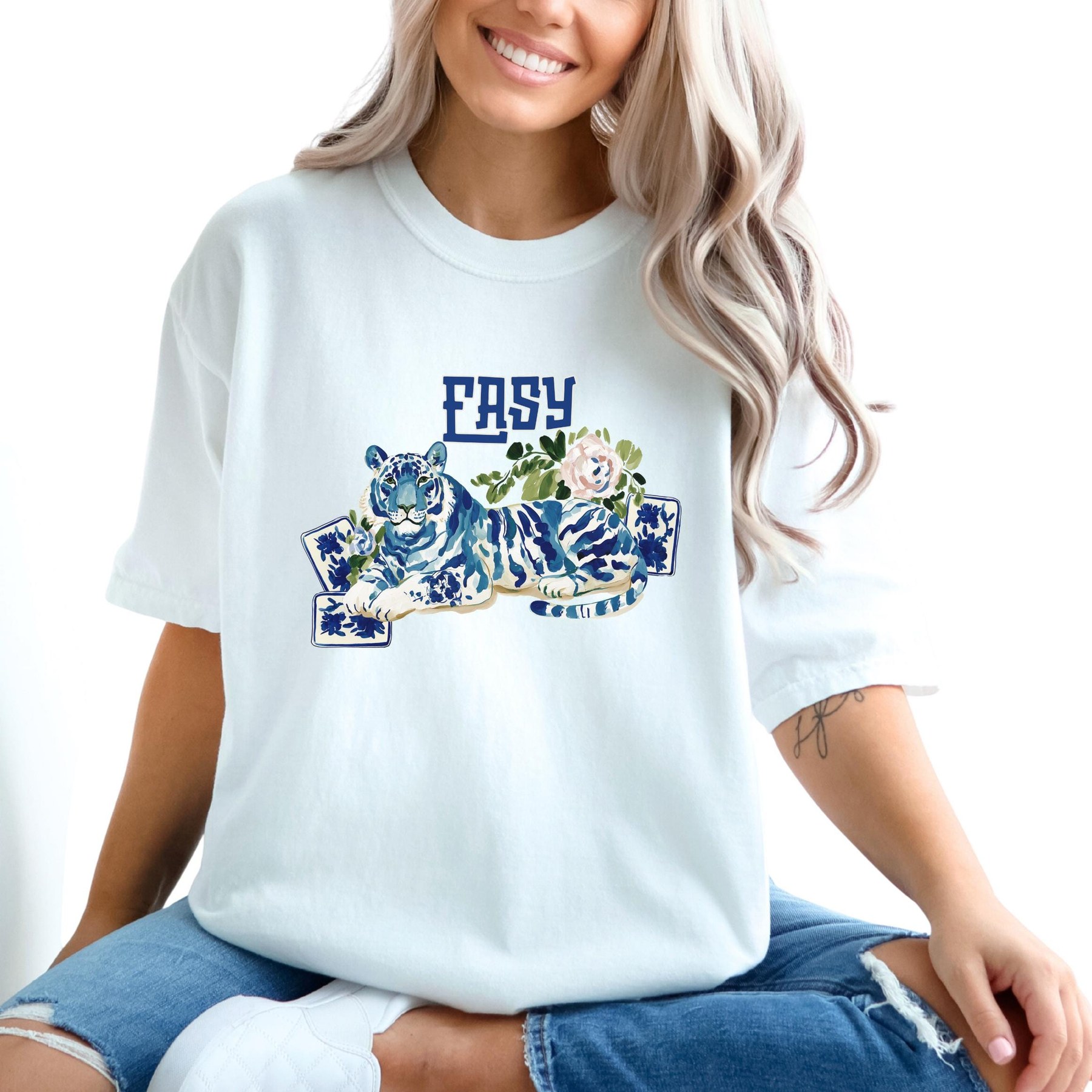Mahjong Easy Tiger T-Shirt