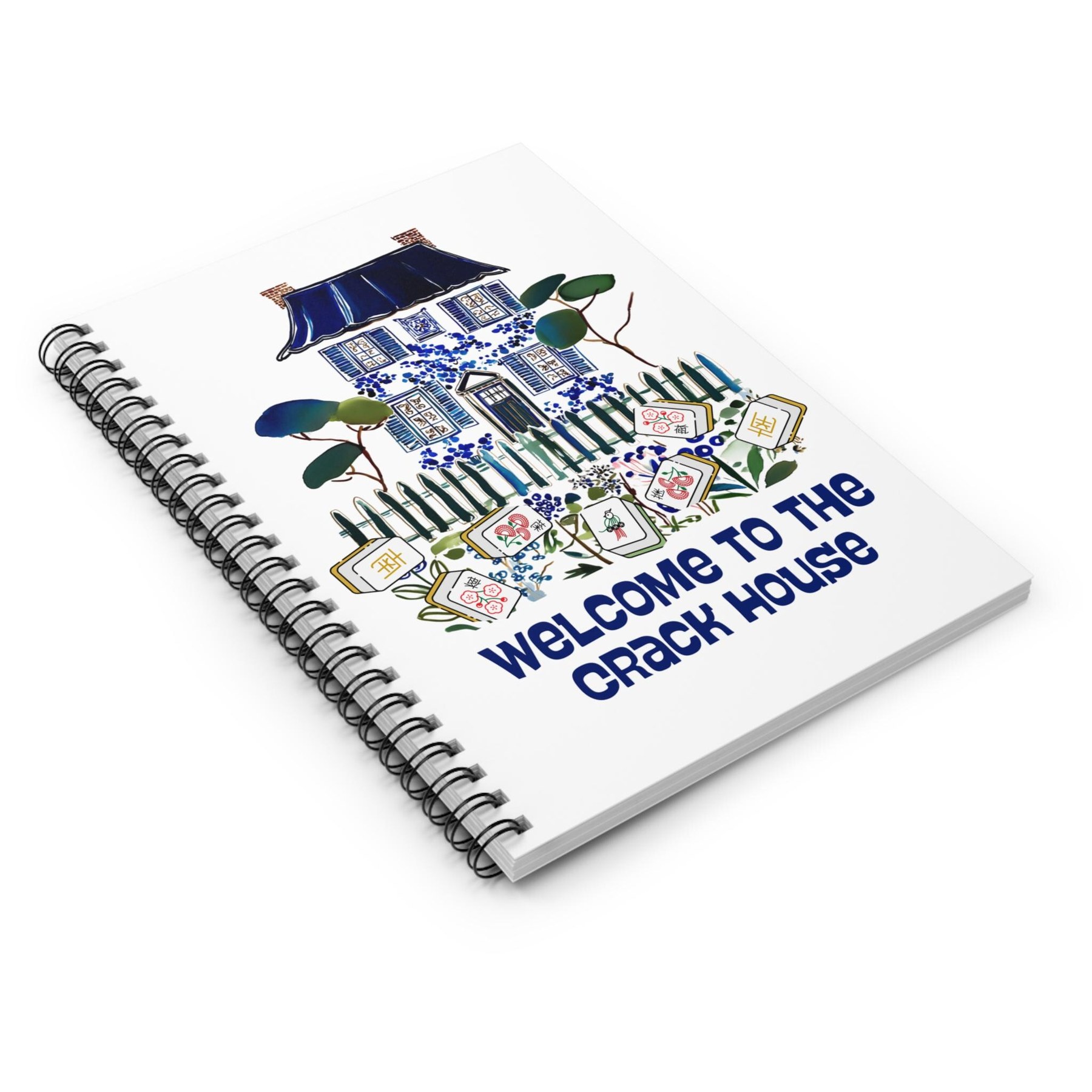 Mahjong Game Favor Spiral Notebook, view 4