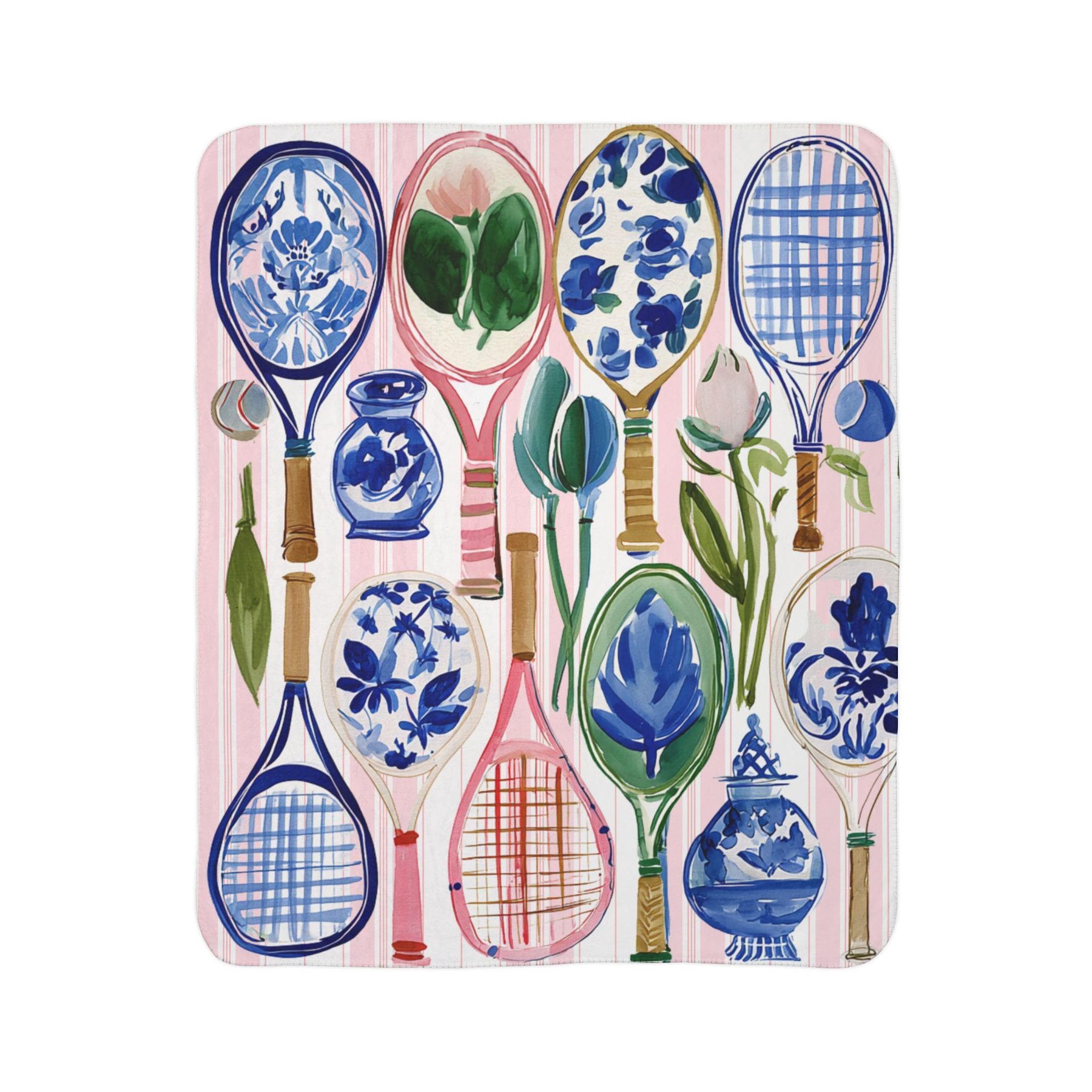 Tennis Throw Blanket
