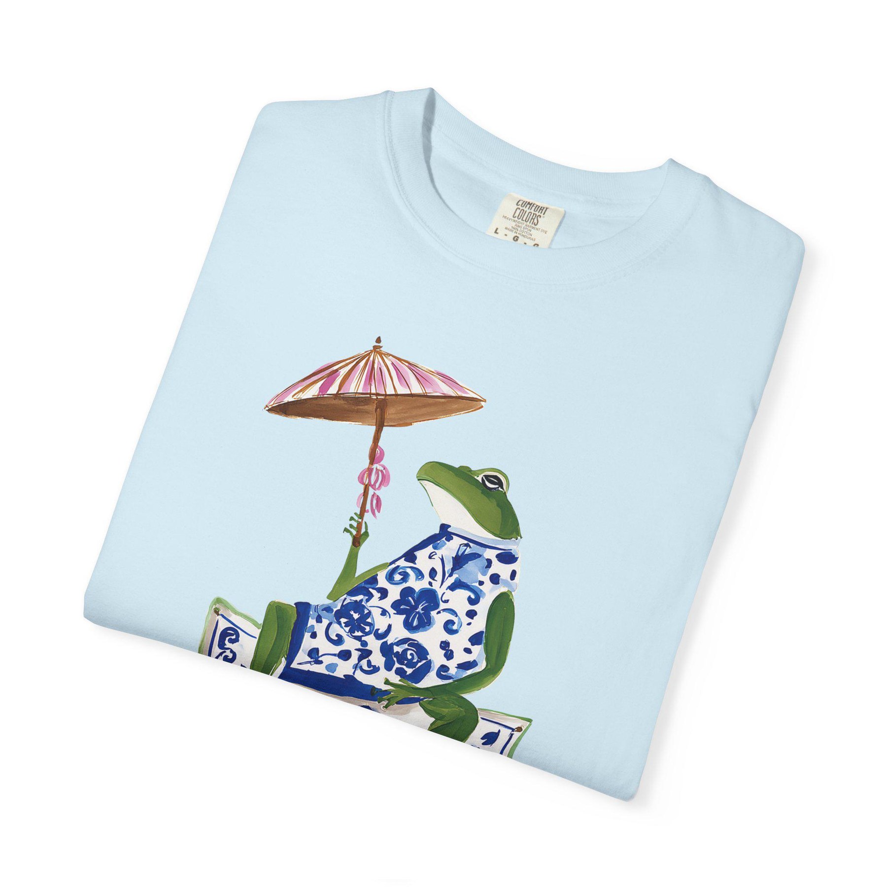 Mahjong Chinoiserie Frog "Frogjong" Comfort Colors™ T-Shirt, view 6