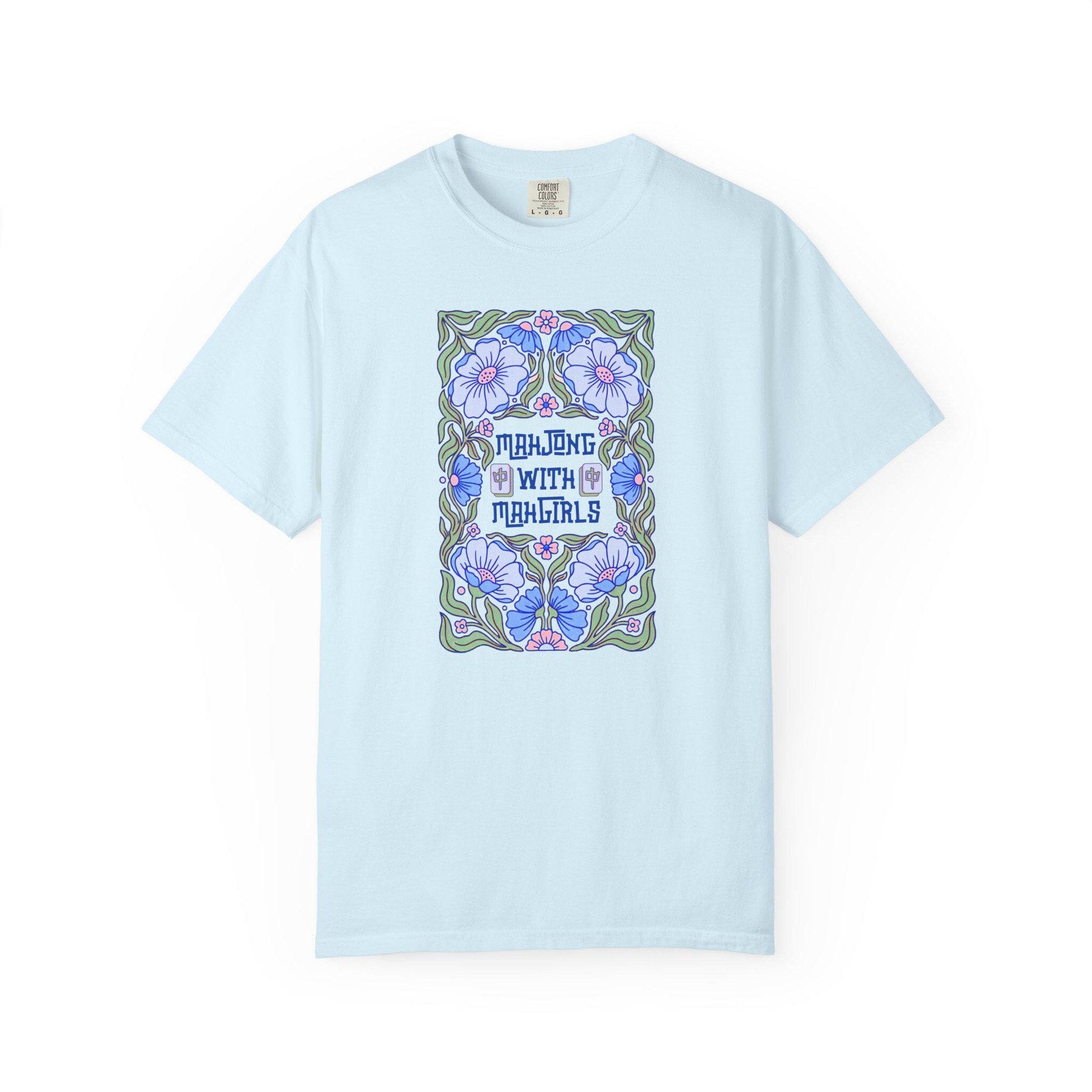 Mahjong "Mahjong with Mahgirls" Comfort Colorsโข T-Shirt, view 5