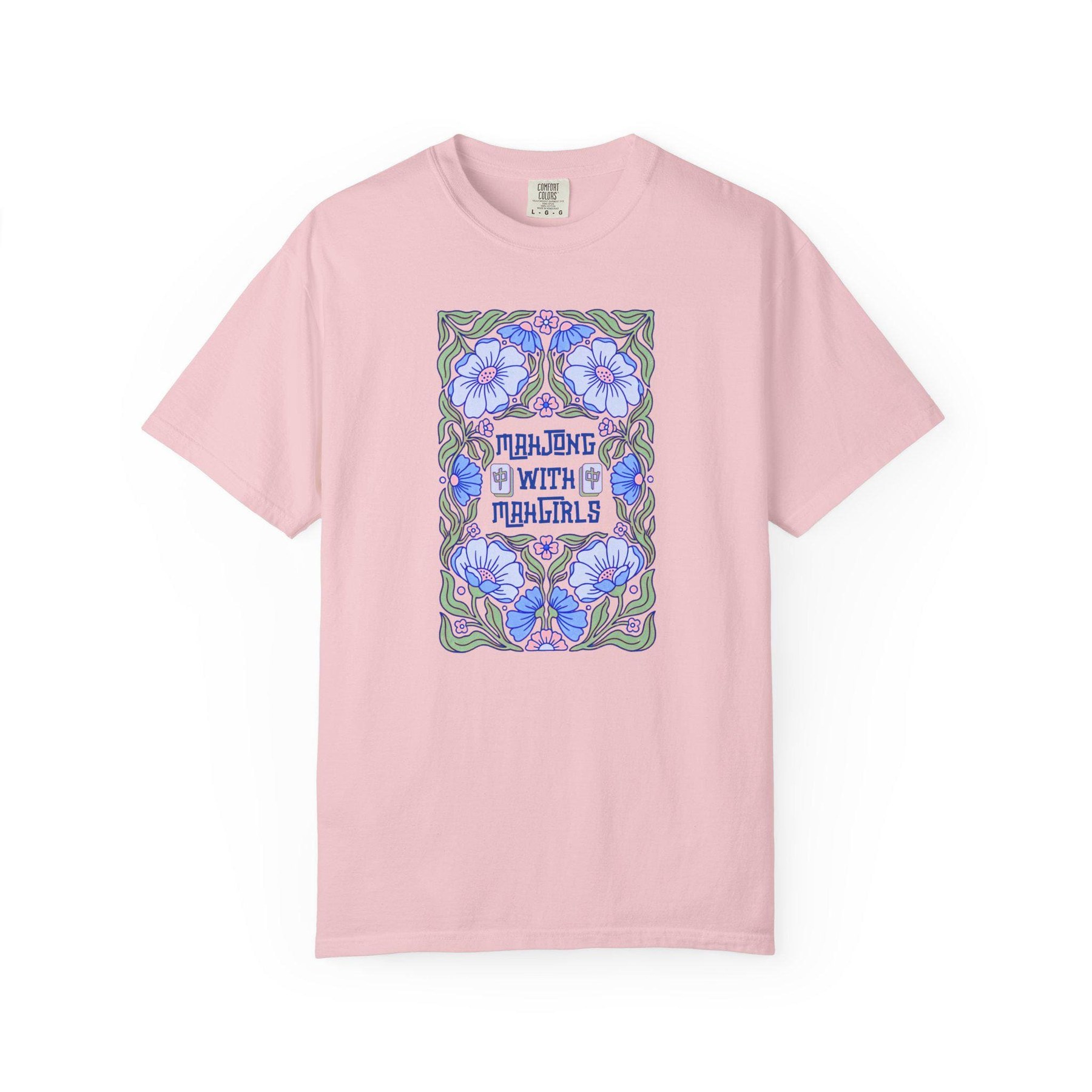 Mahjong "Mahjong with Mahgirls" Comfort Colorsโข T-Shirt, view 9