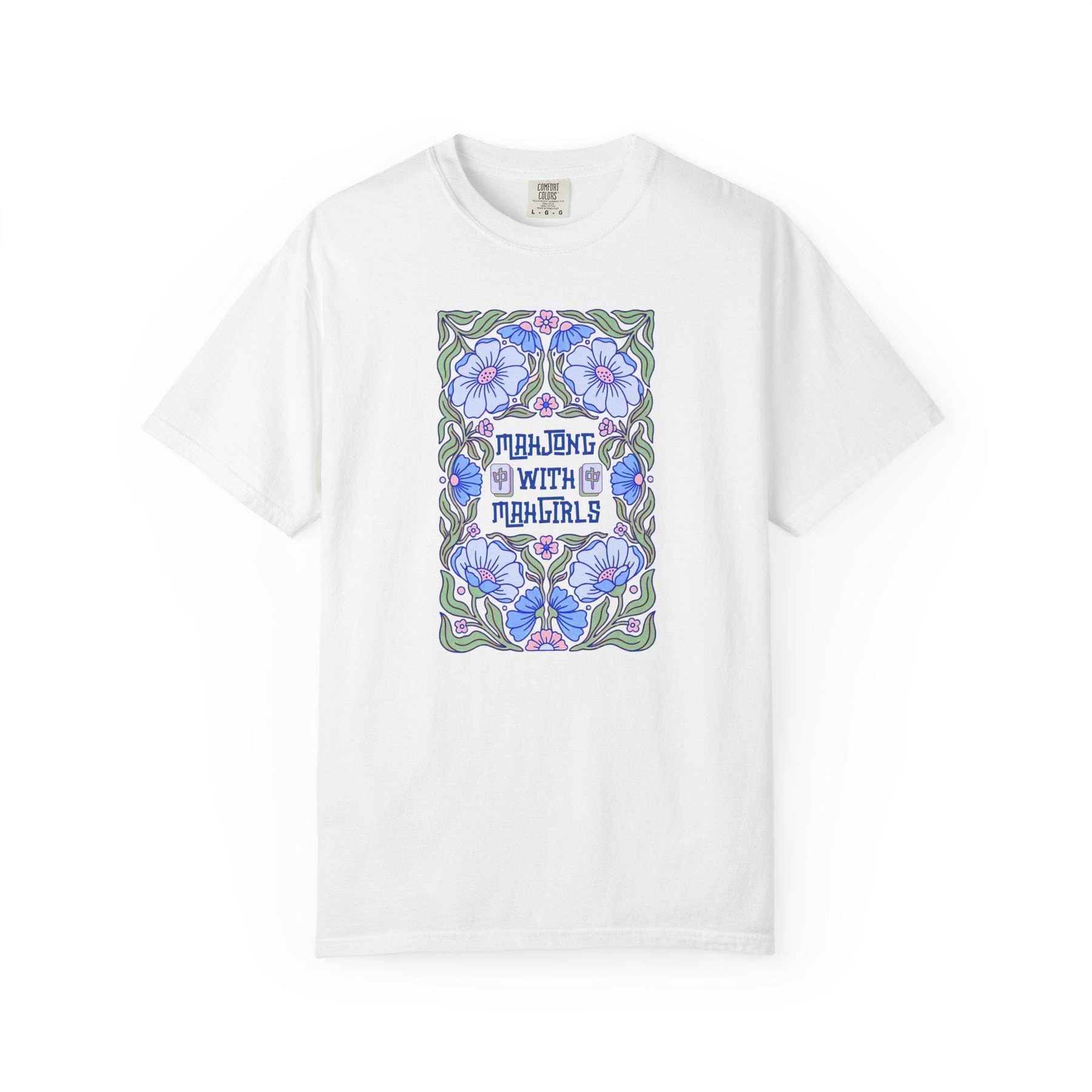 Mahjong "Mahjong with Mahgirls" Comfort Colorsโข T-Shirt, view 11
