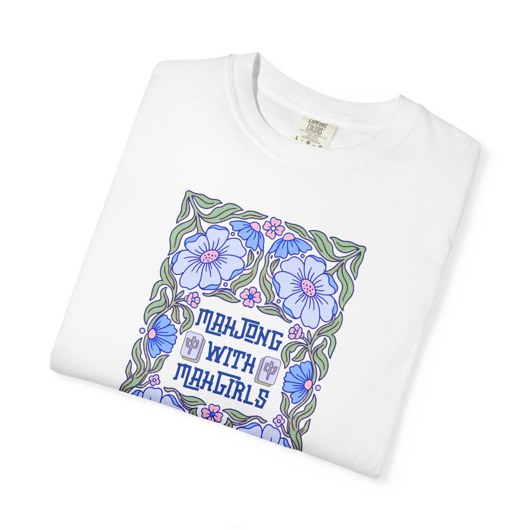 Mahjong "Mahjong with Mahgirls" Comfort Colorsโข T-Shirt, view 12