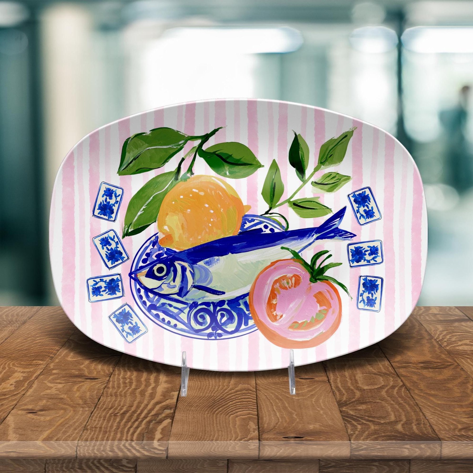 Coastal Mahjong Platter, view 3
