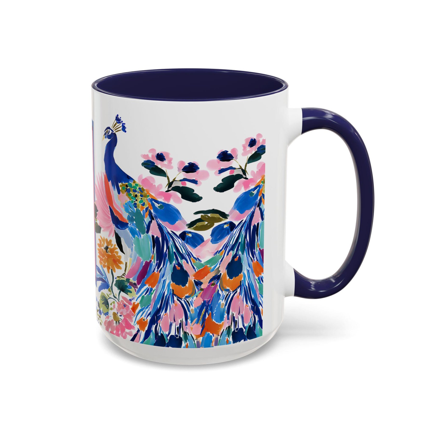 Mahjong Peacock Mug, view 6