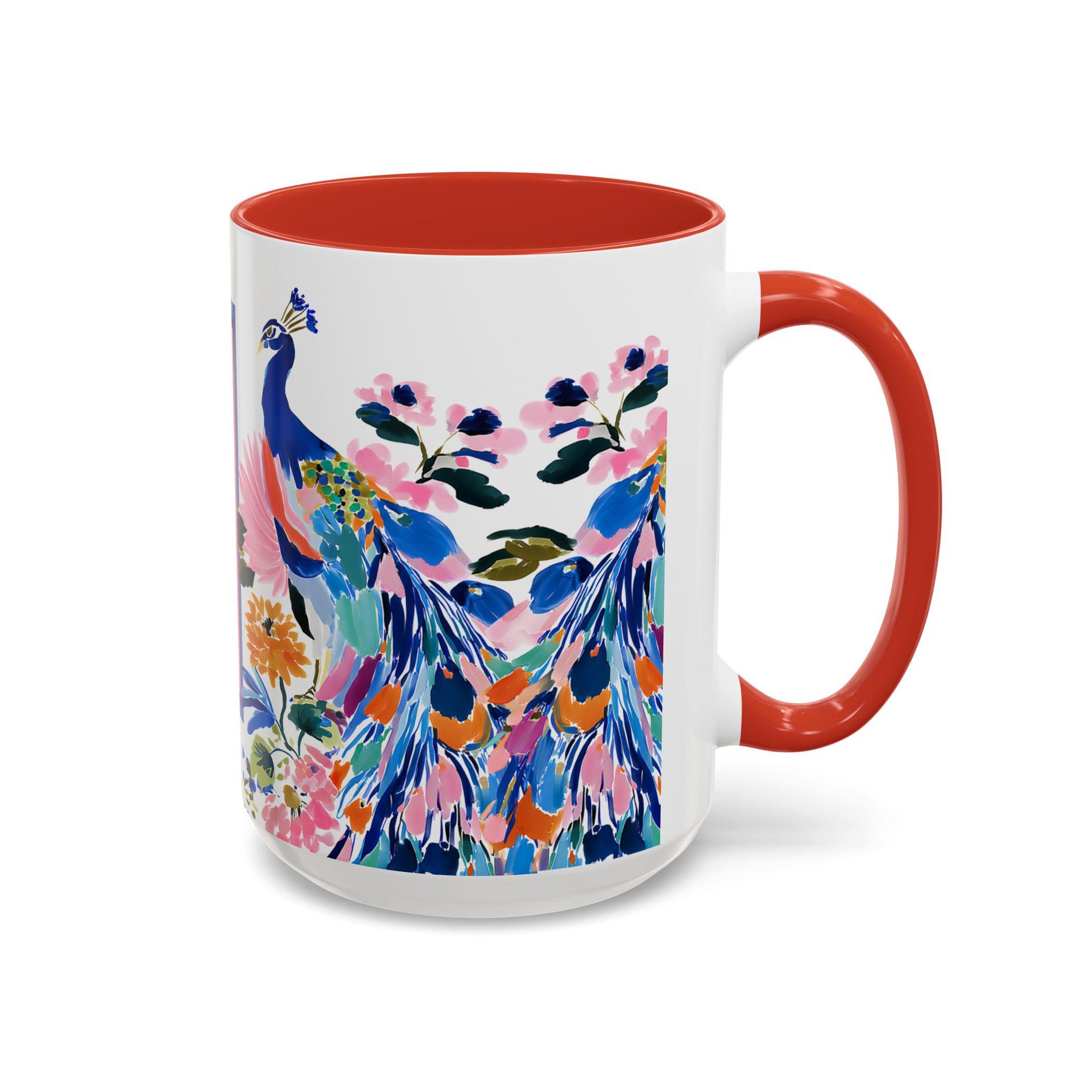 Mahjong Peacock Mug, view 7
