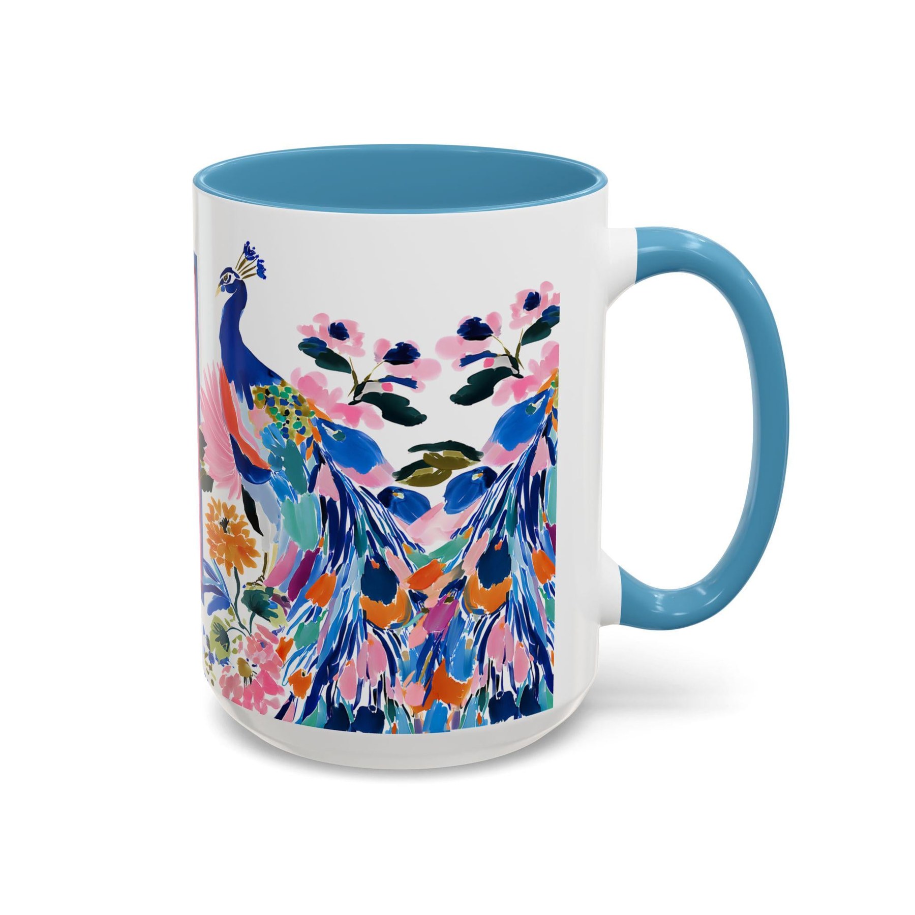 Mahjong Peacock Mug, view 8