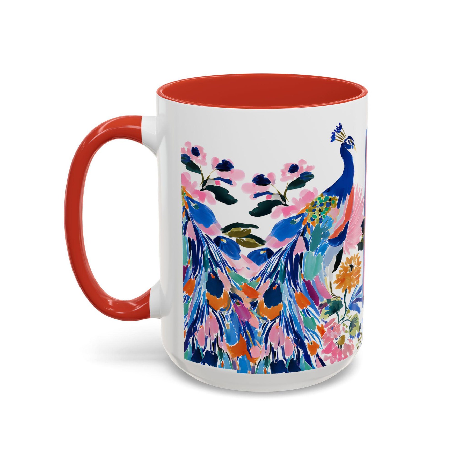 Mahjong Peacock Mug, view 12