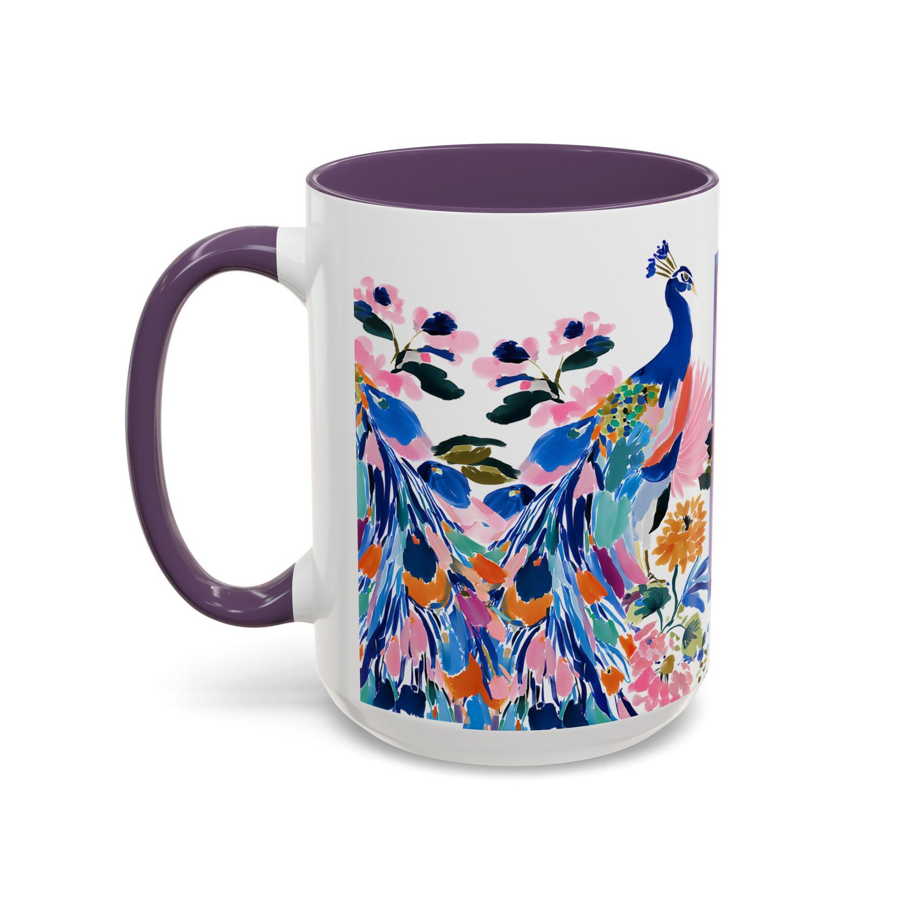 Mahjong Peacock Mug, view 15
