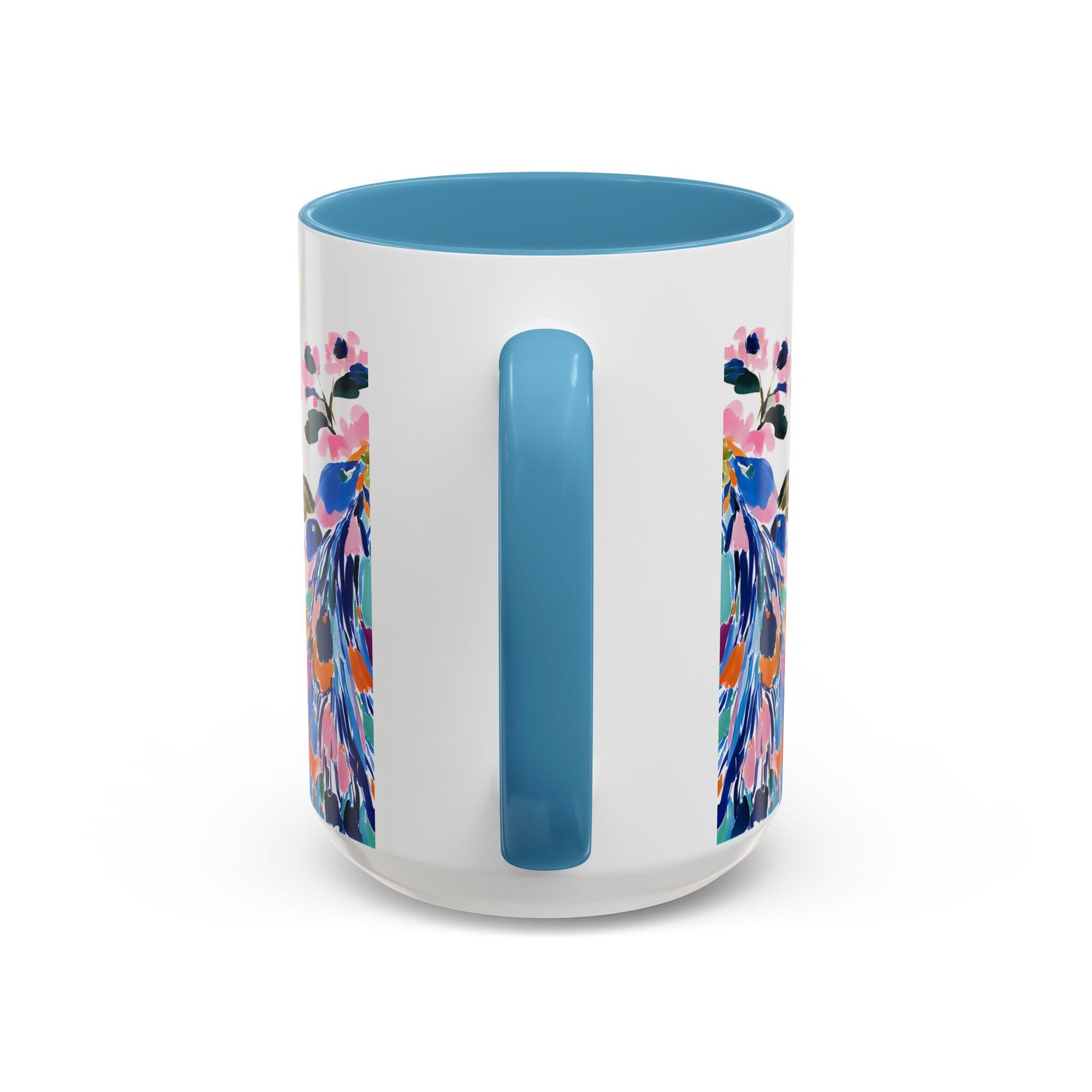 Mahjong Peacock Mug, view 18