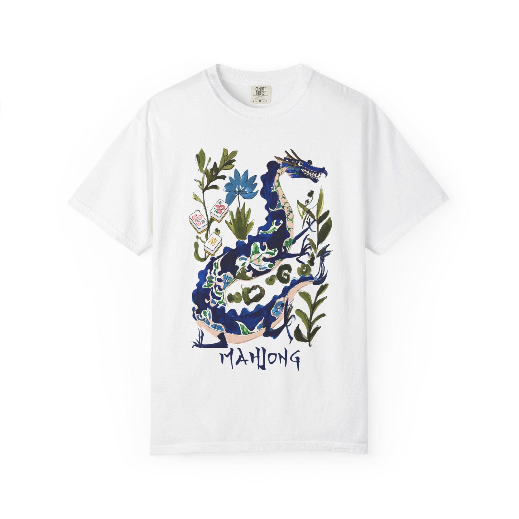 Mahjong Dragon Comfort Colorsโข T-Shirt, view 3