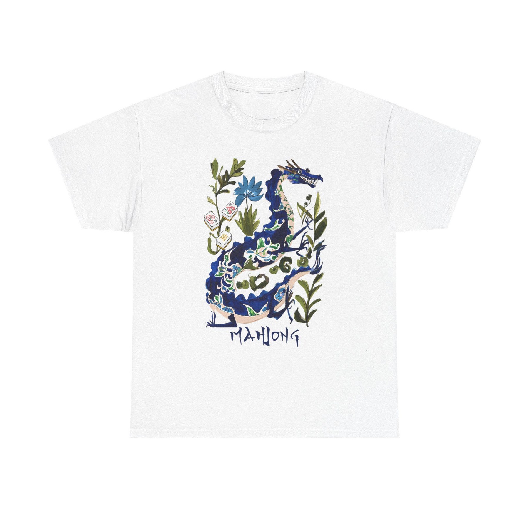 Mahjong Dragon 4XL & 5XL T-Shirt, view 2