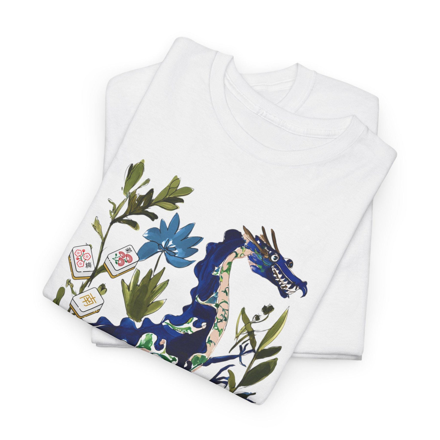 Mahjong Dragon 4XL & 5XL T-Shirt, view 3