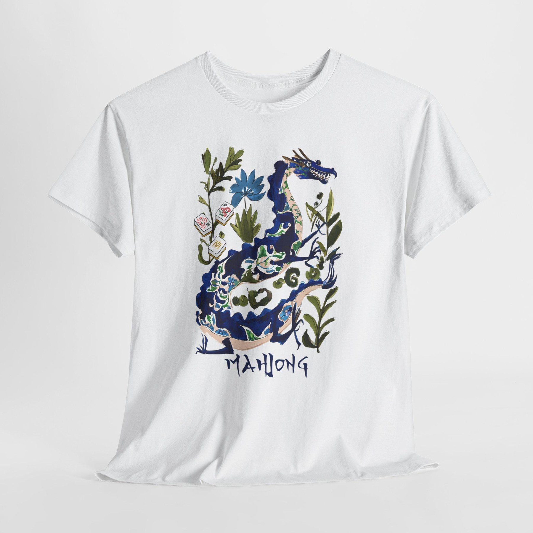 Mahjong Dragon 4XL & 5XL T-Shirt, view 4