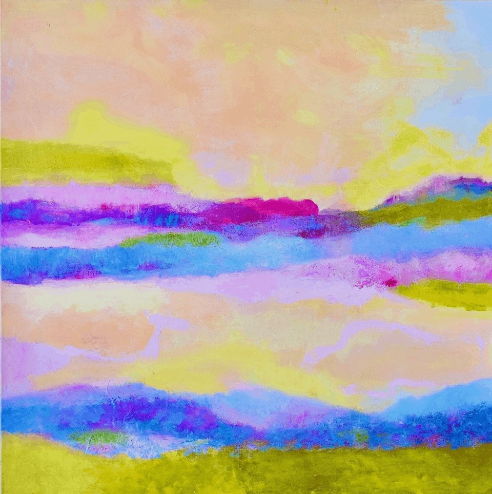 New Earth, Acrylics and oil colors on canvas