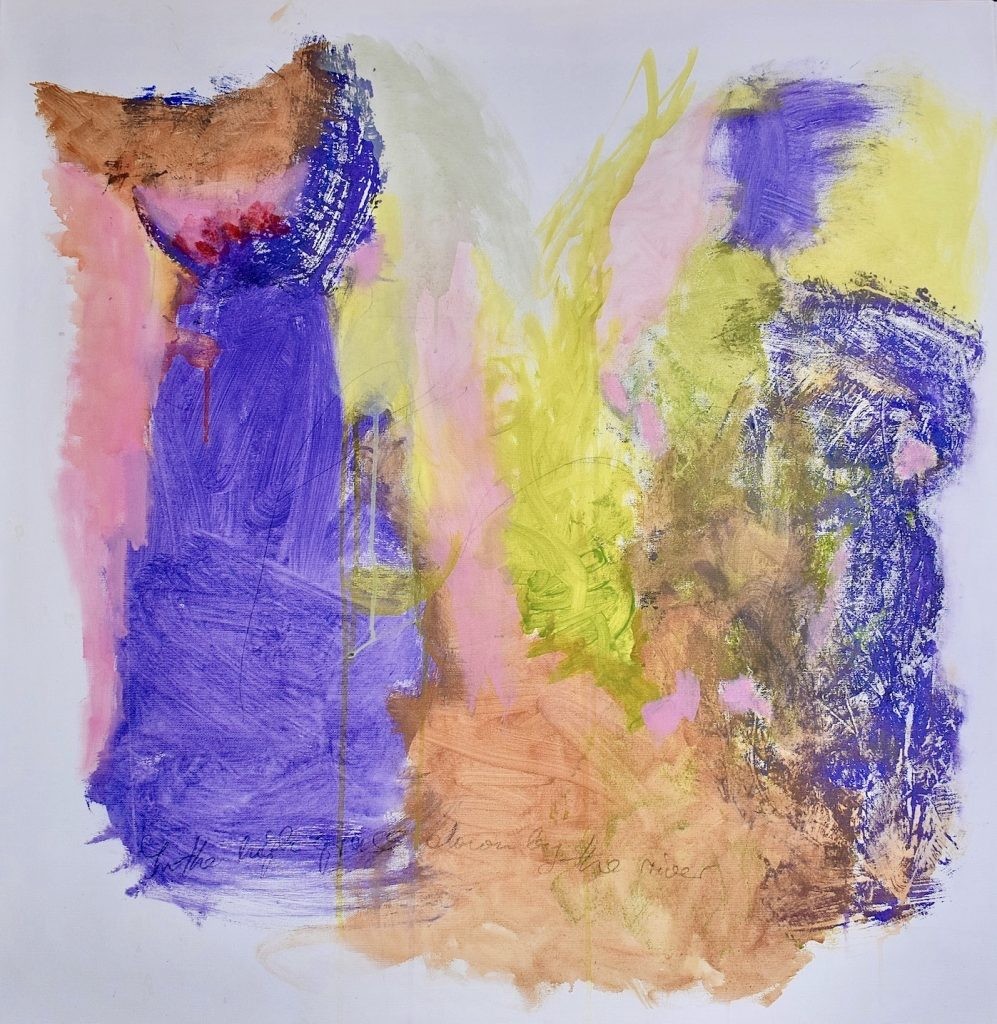 In The High Grass, abstract painting by Dorothea Ney